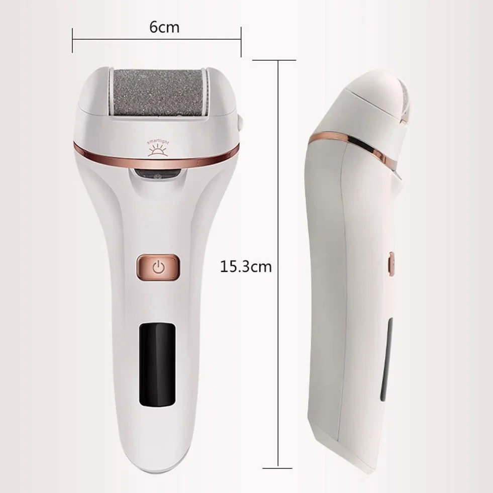 Amoladora eléctrica for pies, eliminador de callos piel seca muerta, herramienta pedicura recargable, herramientas for el cuidado los for limpieza dura y agrietada