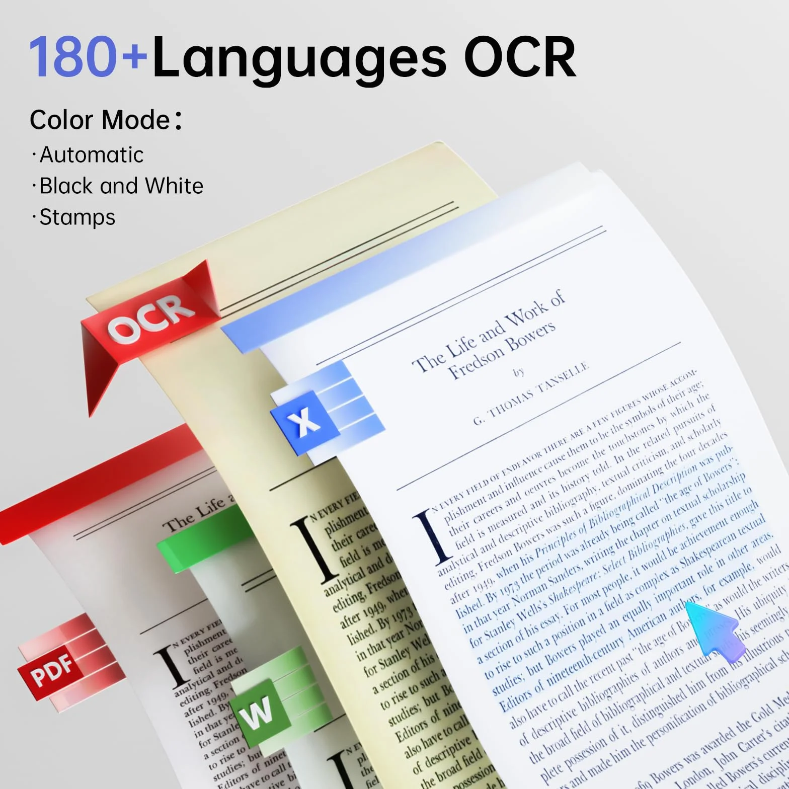 CZUR Aura Pro Escáner de Libros Plegable, OCR, A3, macOS, Windows