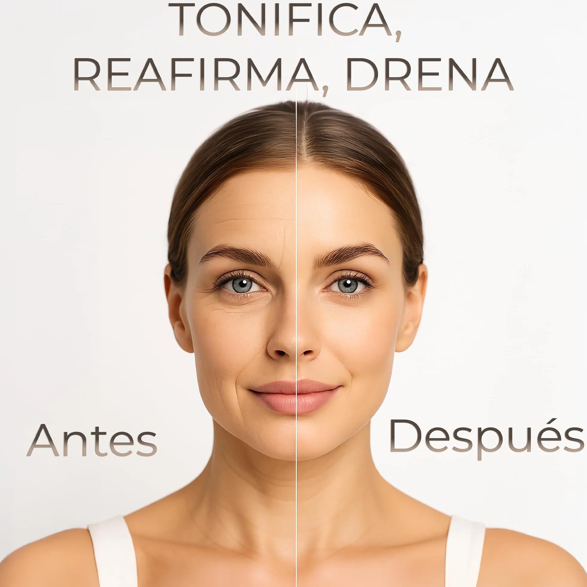 Set Masajeador Facial y Rodillo Gua Sha - Masajeador Facial Eléctrico Antiarrugas Para Cara y Cuello, 4 Modos de Luz, temperatura 45 ºC, Ice Roller Gua Sha, Lifting, Antiedad, Reafirmante