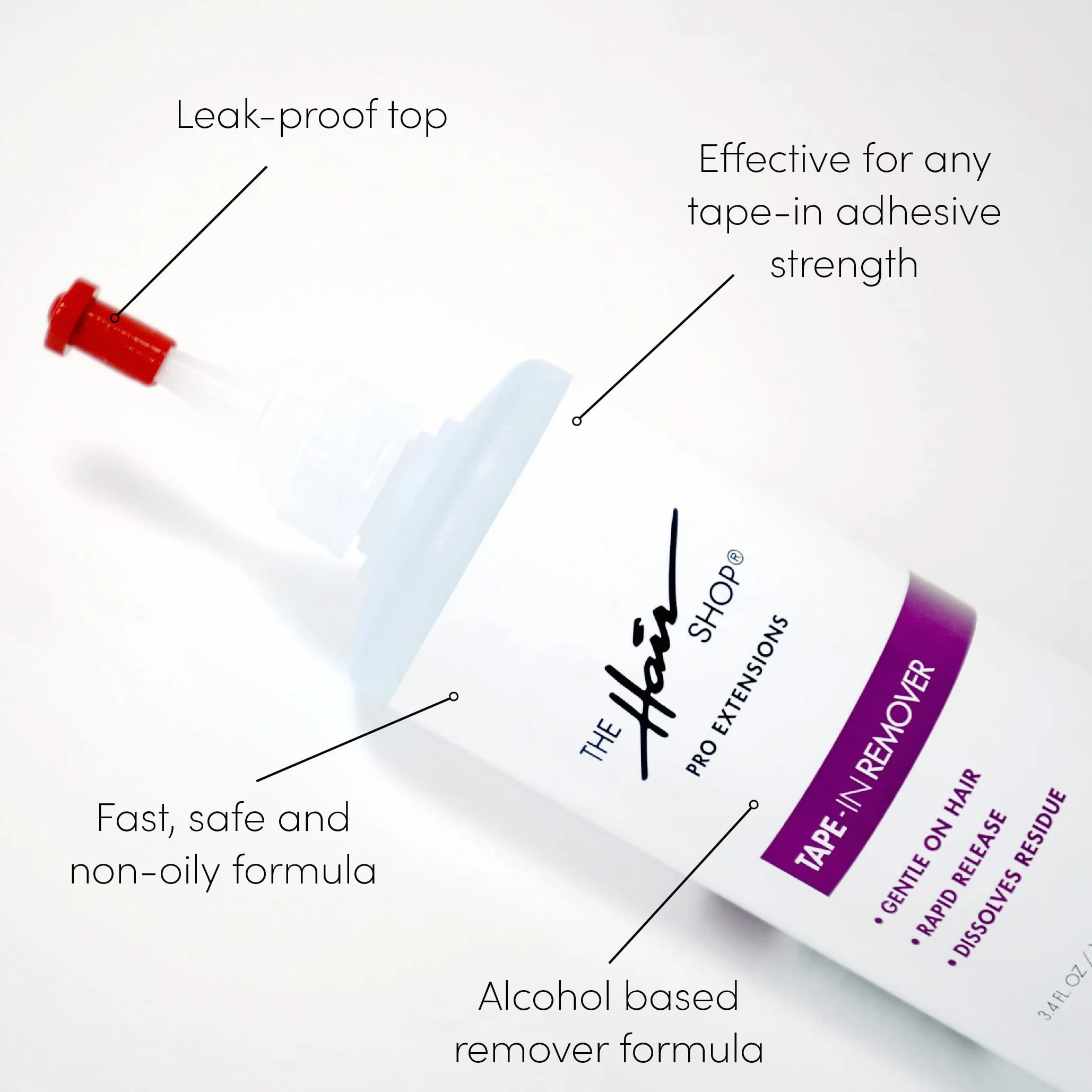 X10 Pro-Tools Removedor de cinta adhesiva Skinweft Smart Tabs, fórmula profesional a base de alcohol