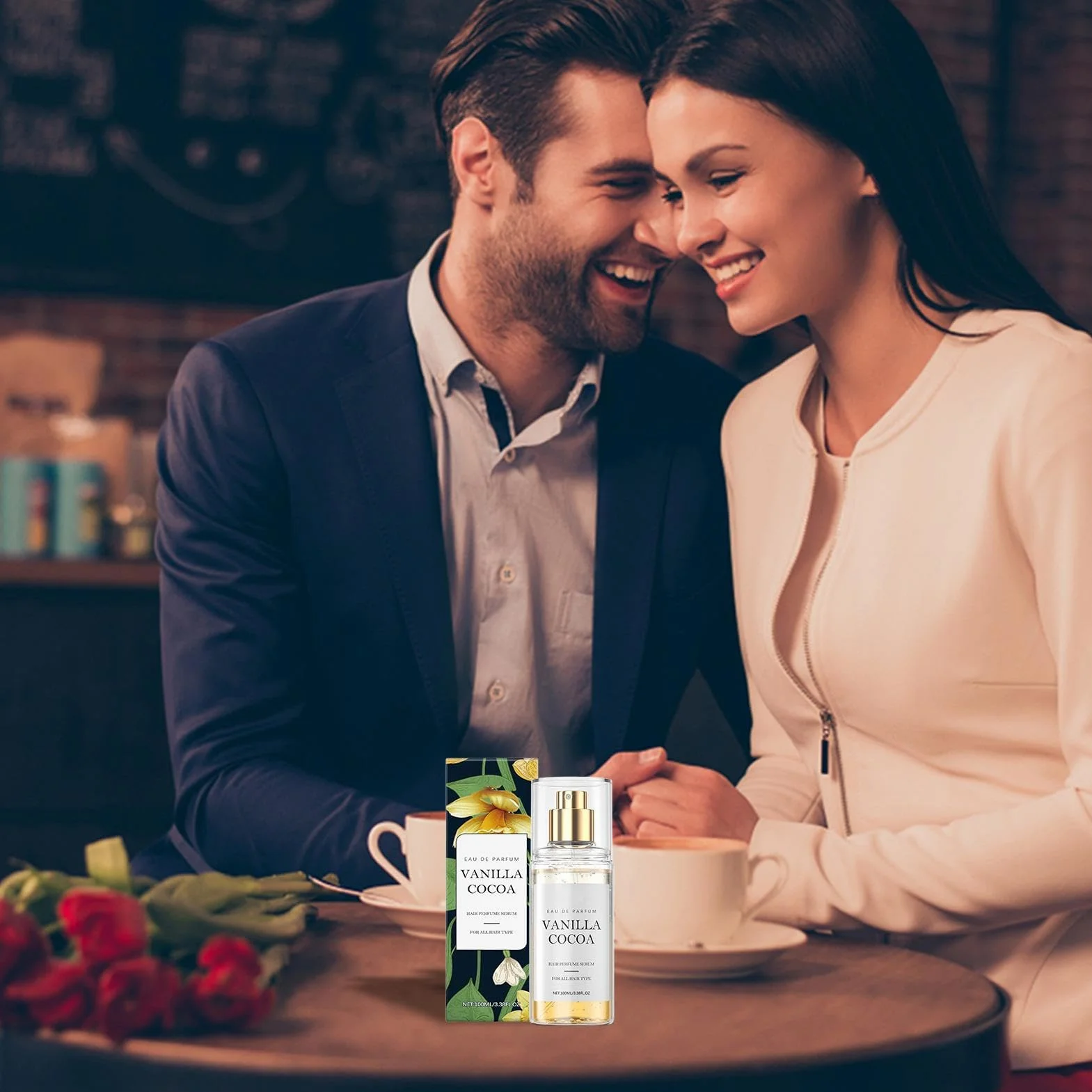Perfume para el cabello en espray – Niebla aromática nutritiva de larga duración para mujer