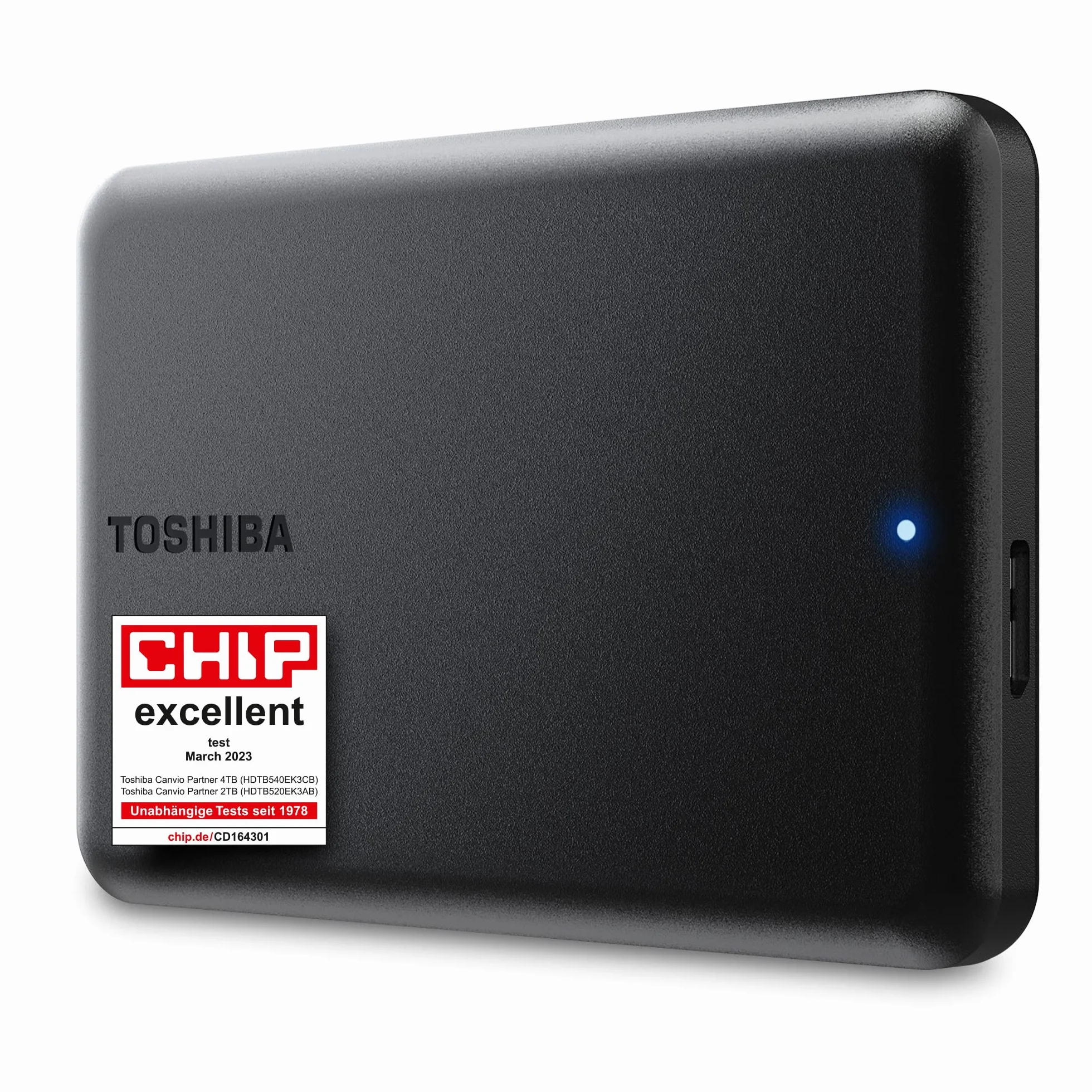 Toshiba Canvio Partner 2TB Disco Duro Externo Portátil 2,5'' USB 3.2
