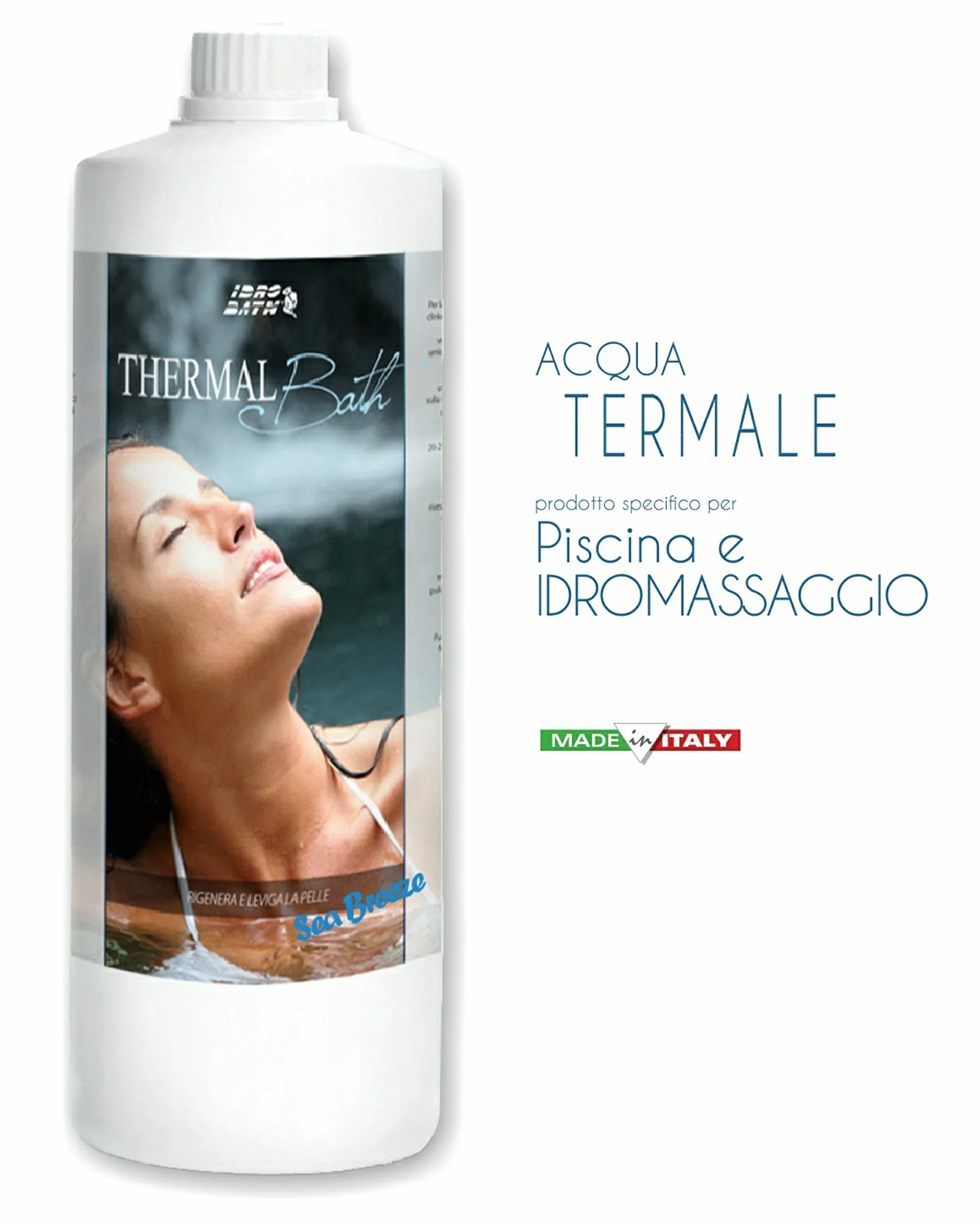 Metacril Agua termal para hidromasaje y piscina aromatizada 4 fragancias. Thermal Bat Kit 1 l x 4 piezas (Jacuzzi,Teuco, Dimhora,Index,Bestway etc).