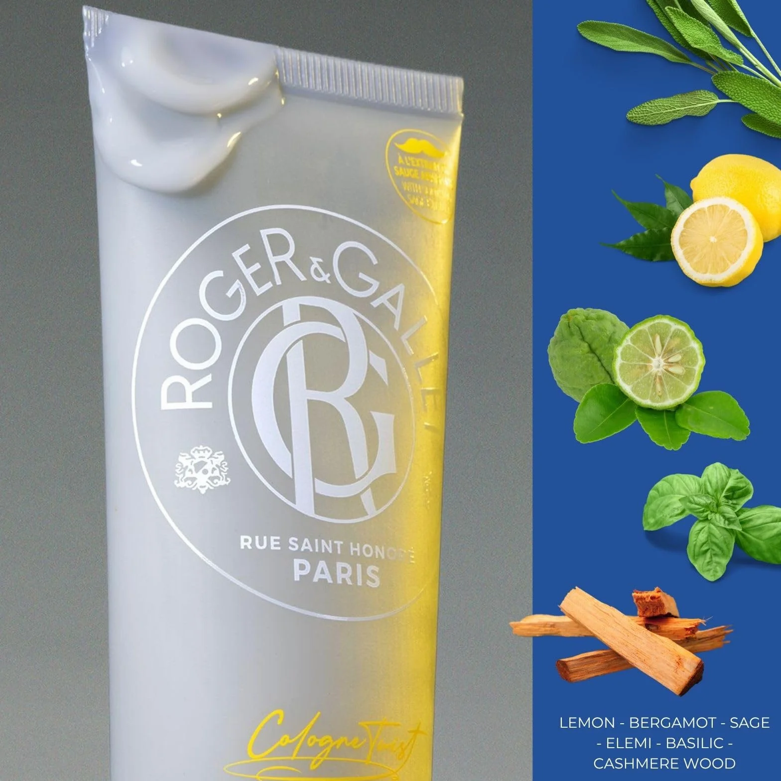 Roger & Gallet Gel After Shave Cologne Twist 75ml