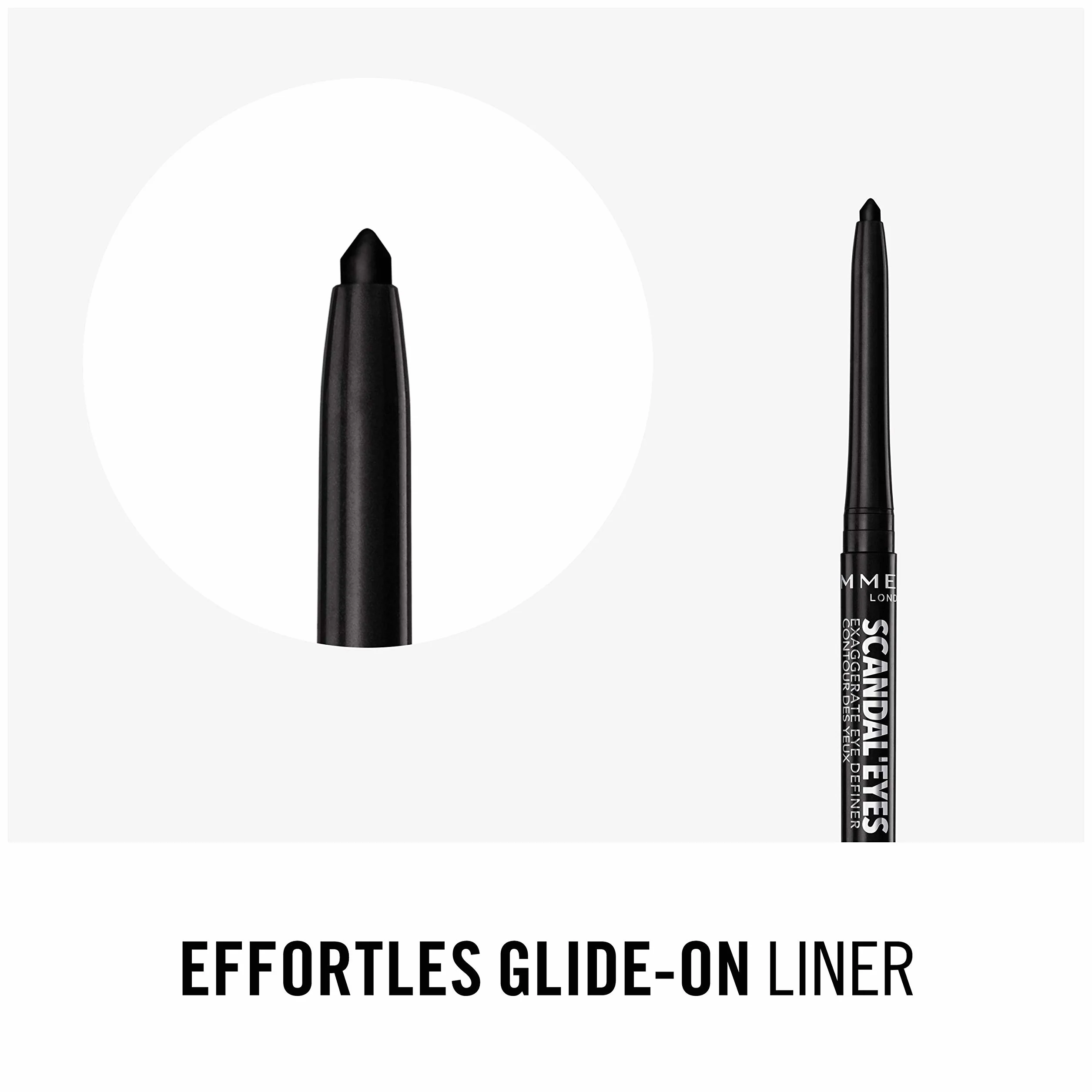 Rimmel London Scandal'eyes Exaggerate Eye Definer Tono 1 Negro