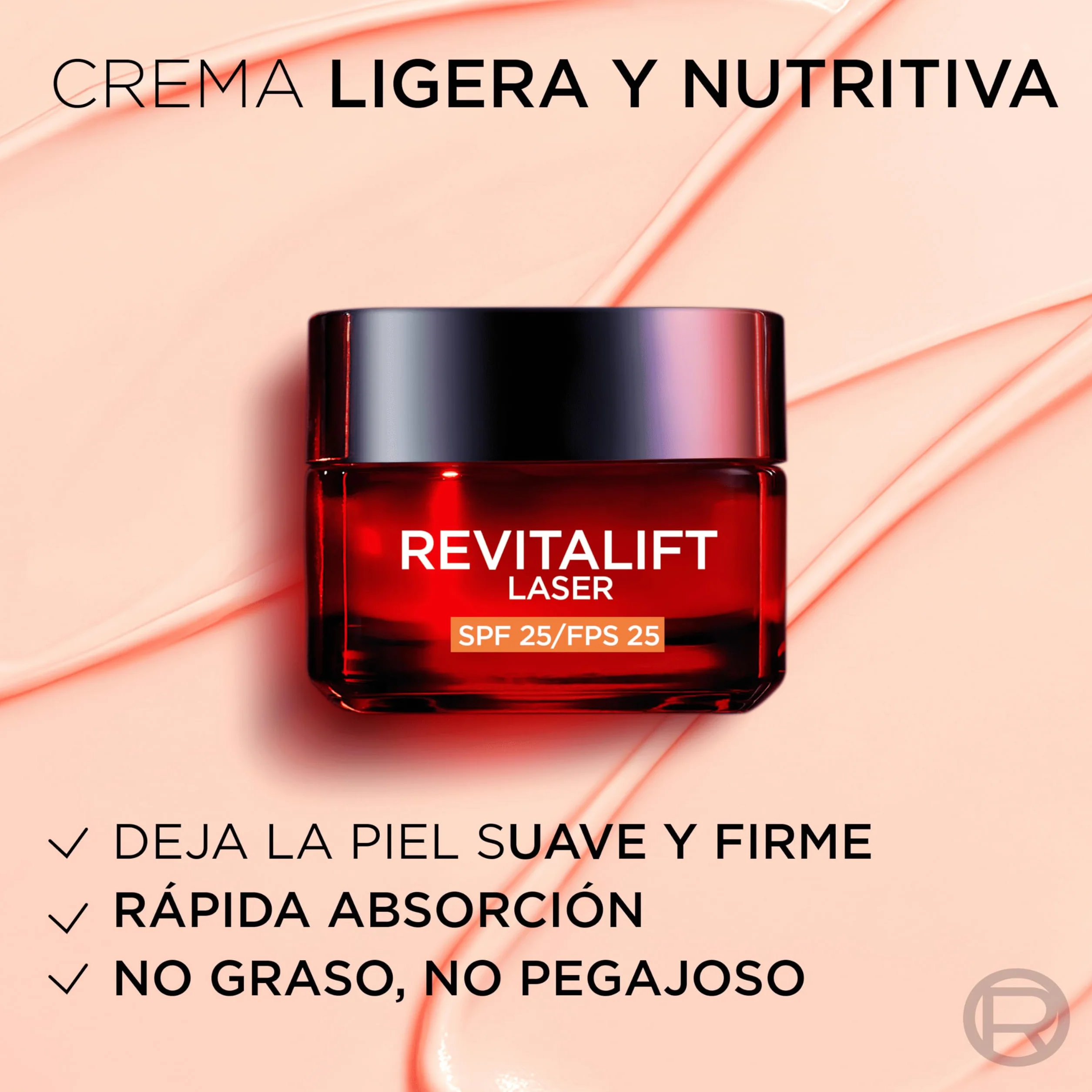 L'Oréal Paris Revitalift Laser SPF 25 Crema de Día Anti-Edad Triple Acción 50ml