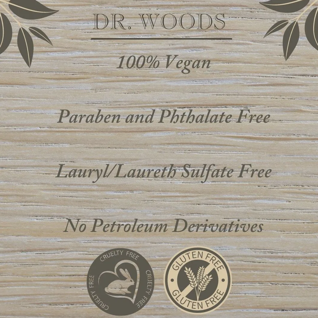 Dr. Woods Latte di cocco Burro di Karitè Sapone, 5,25 once (confezione da 6)