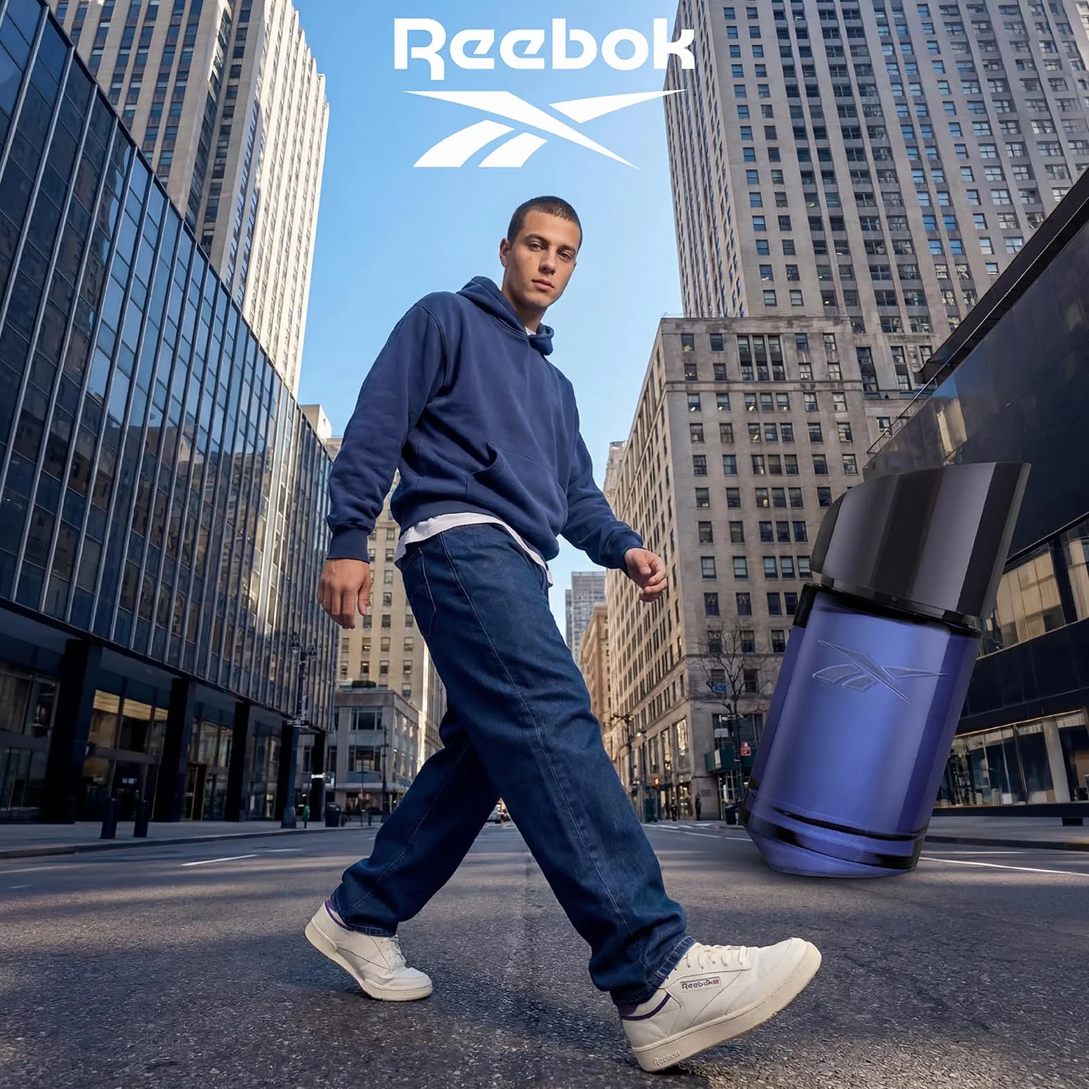 Reebok Iconic Statement Blue Eau de Parfum 100ml y Shower Gel 200ml Set Hombre