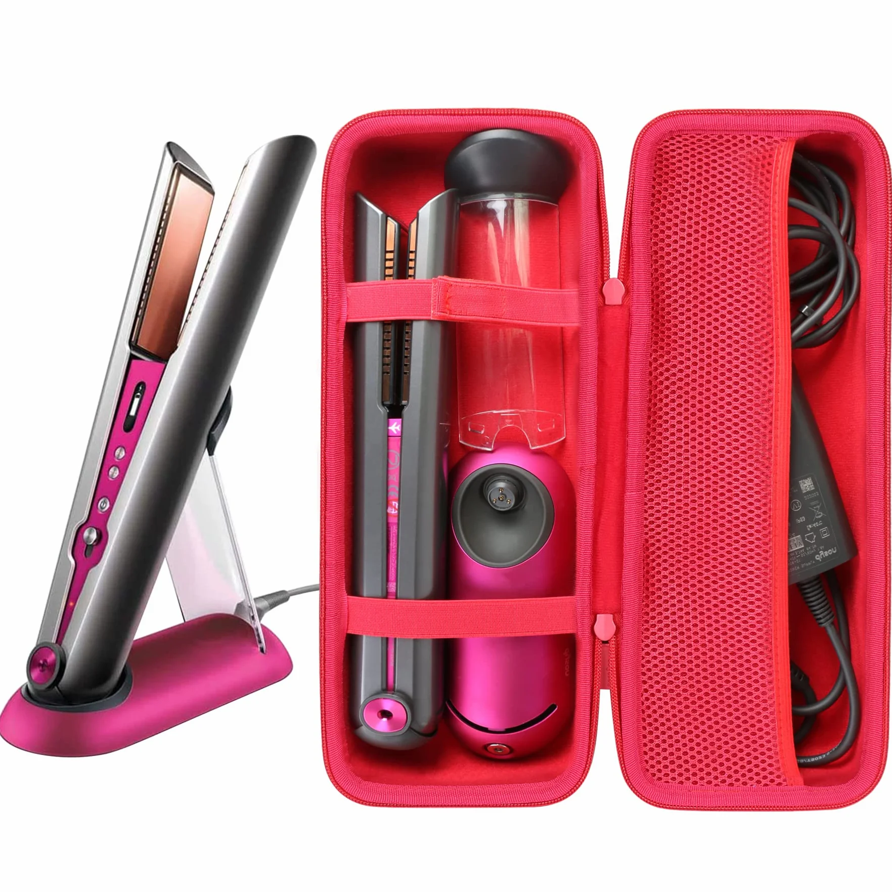 co2CREA Duro Viajar Caja Estuche Funda para Plancha de Pelo Dyson Corrale