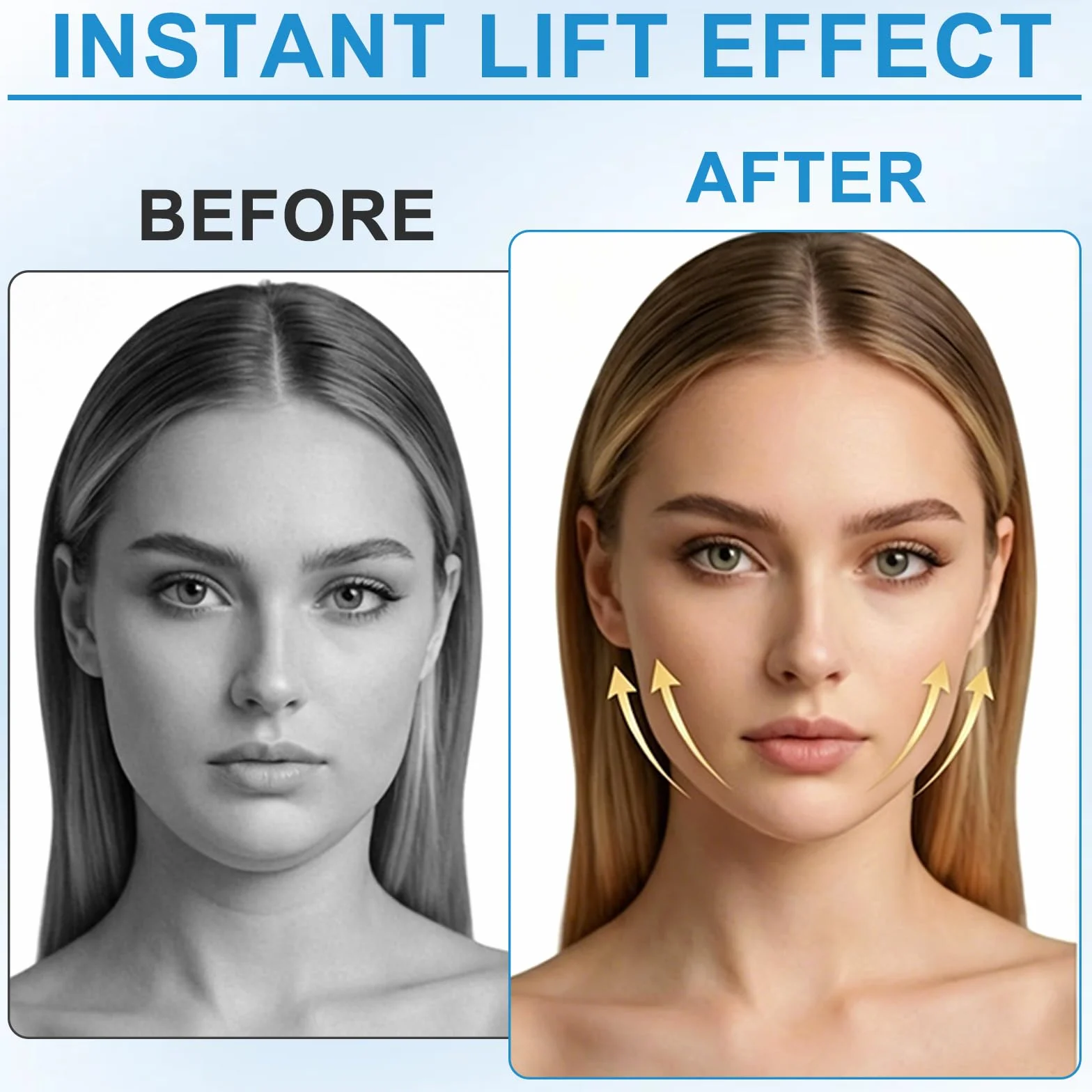 240 Piezas Cinta Lifting Facial Antiarrugas Resistente al Agua Efecto V-Line