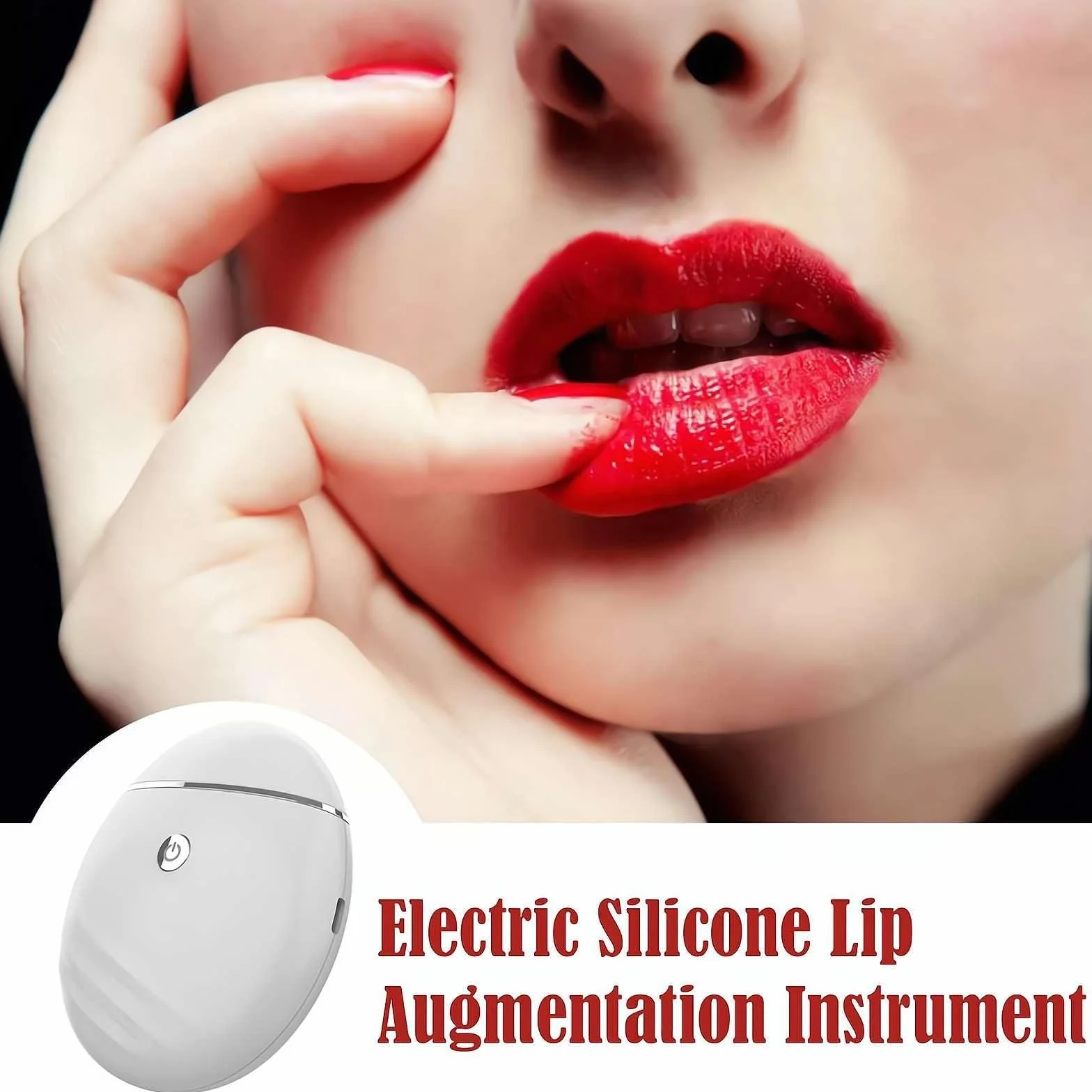 Potenciador de labios eléctrico portátil recargable hidratante