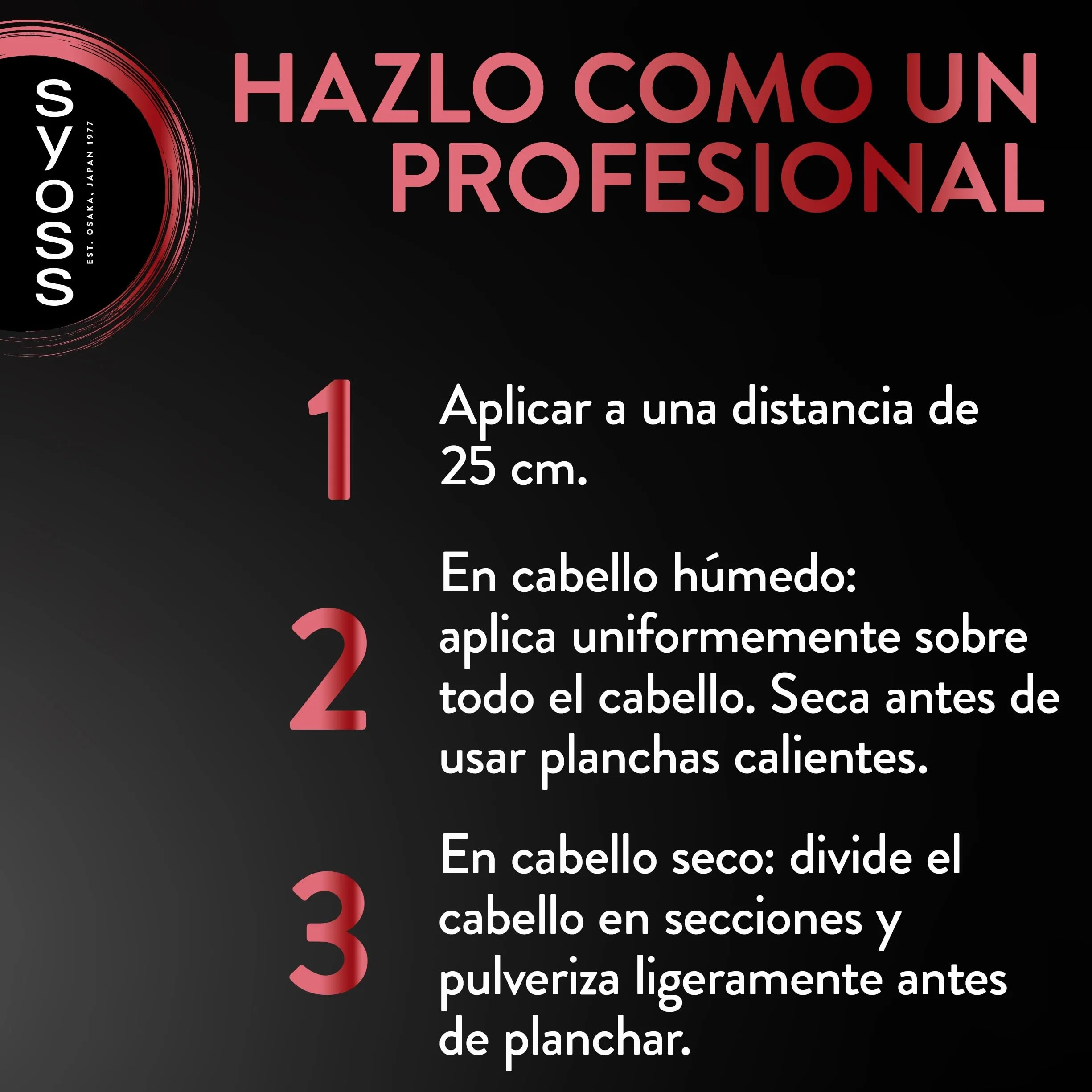 Syoss Spray protector térmico Anti encrespamiento Anti-humedad Protección hasta 220ºC 2 uds 250ml