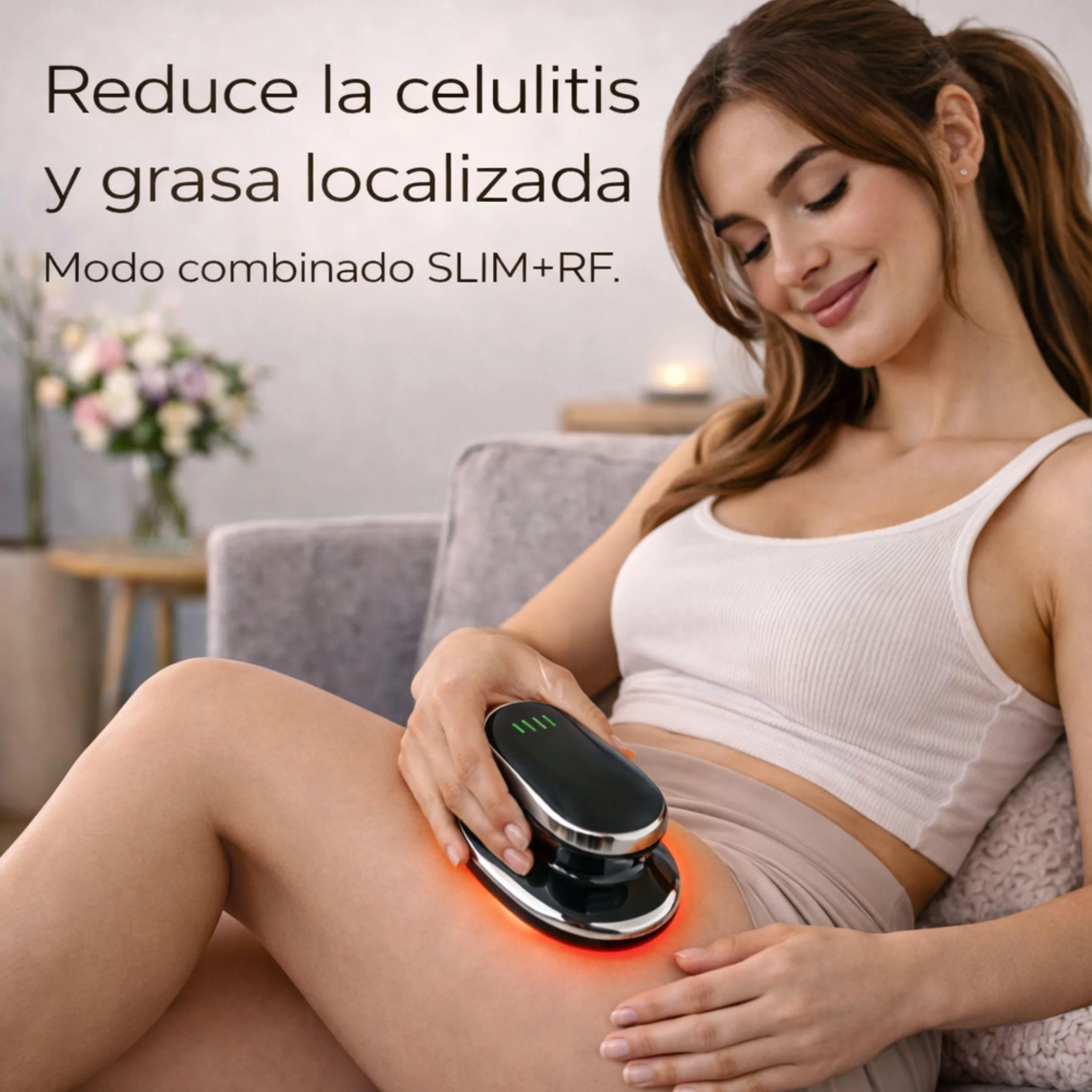Aparato Radiofrecuencia Corporal Profesional EMS Electroestimulación Muscular LED
