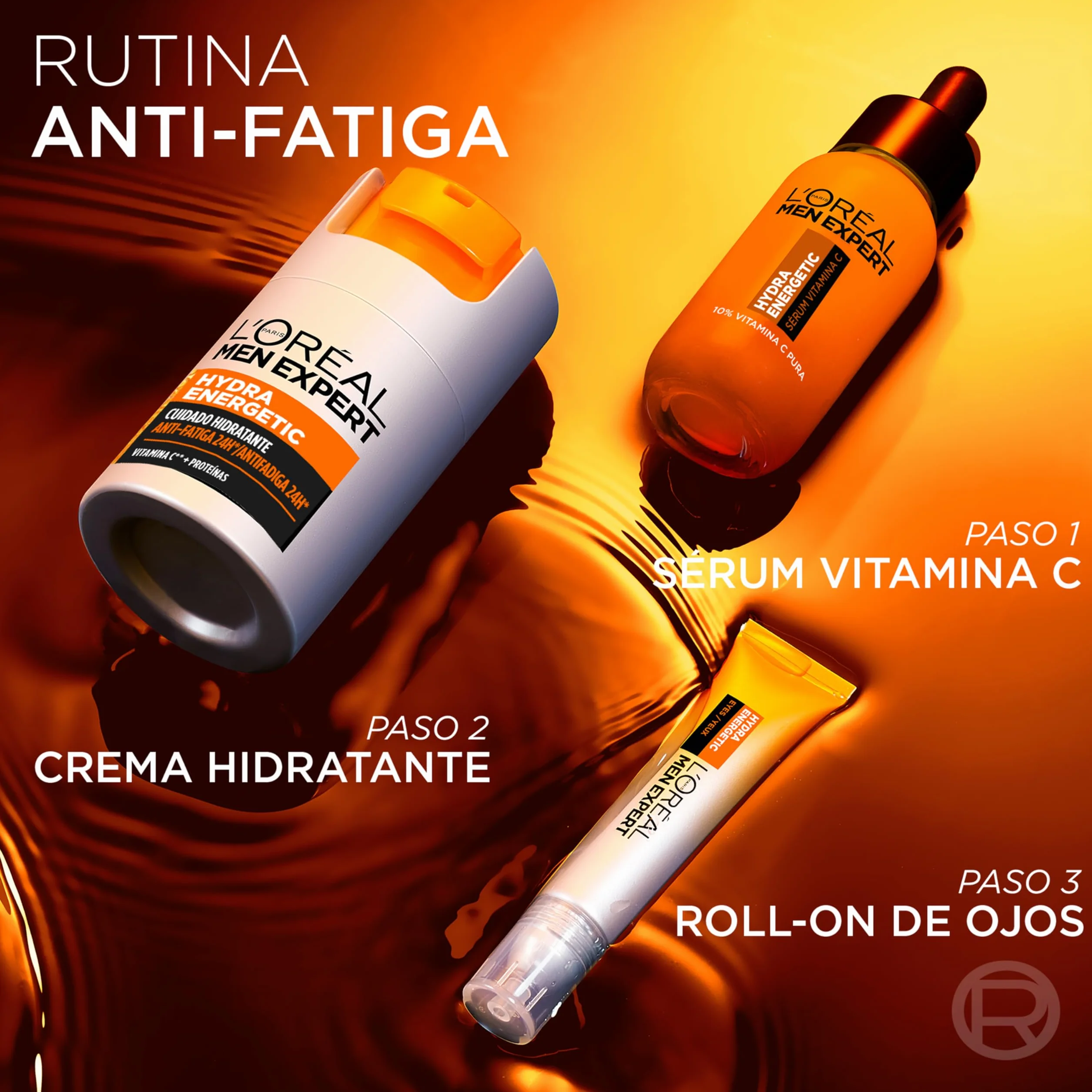 L'Oreal Paris Men Expert 24H Hydra Energetic cuidado hidratante anti-fatiga 50 ml