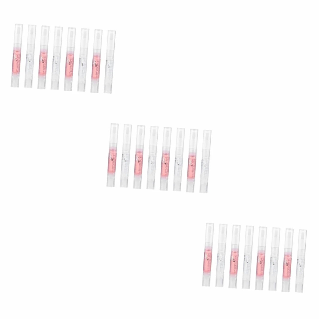 24piezas Cutícula Nutritivo Boligrafo Para Cuidado De Uñas Hidratante Para Manicura y Arte De Uñas Práctico y Portátil