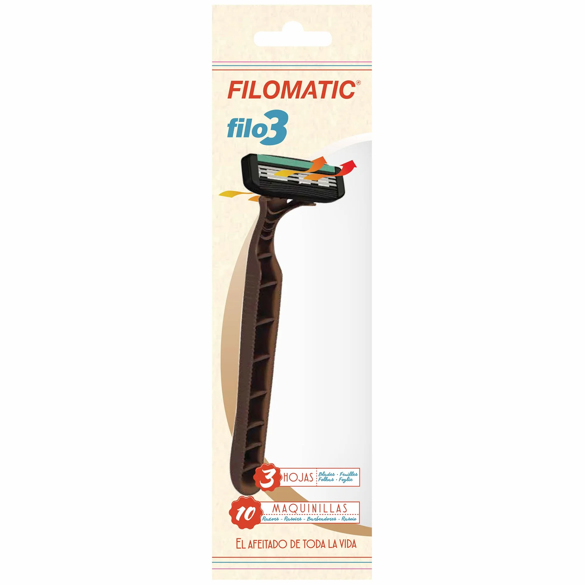 Filomatic Filo3 Maquinilla de Afeitar 20 Unidades