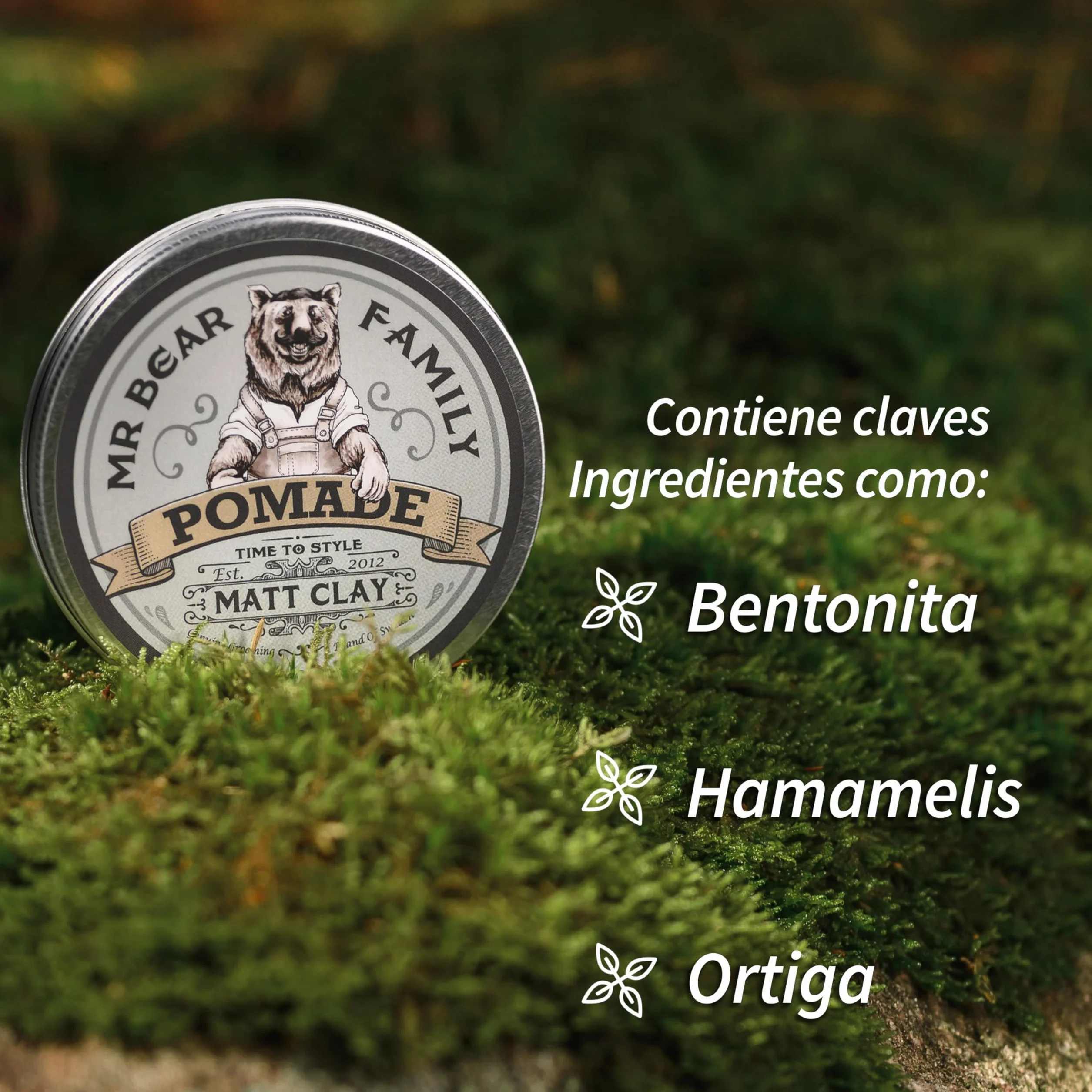 Mr Bear Pomada Matt Clay 100ml