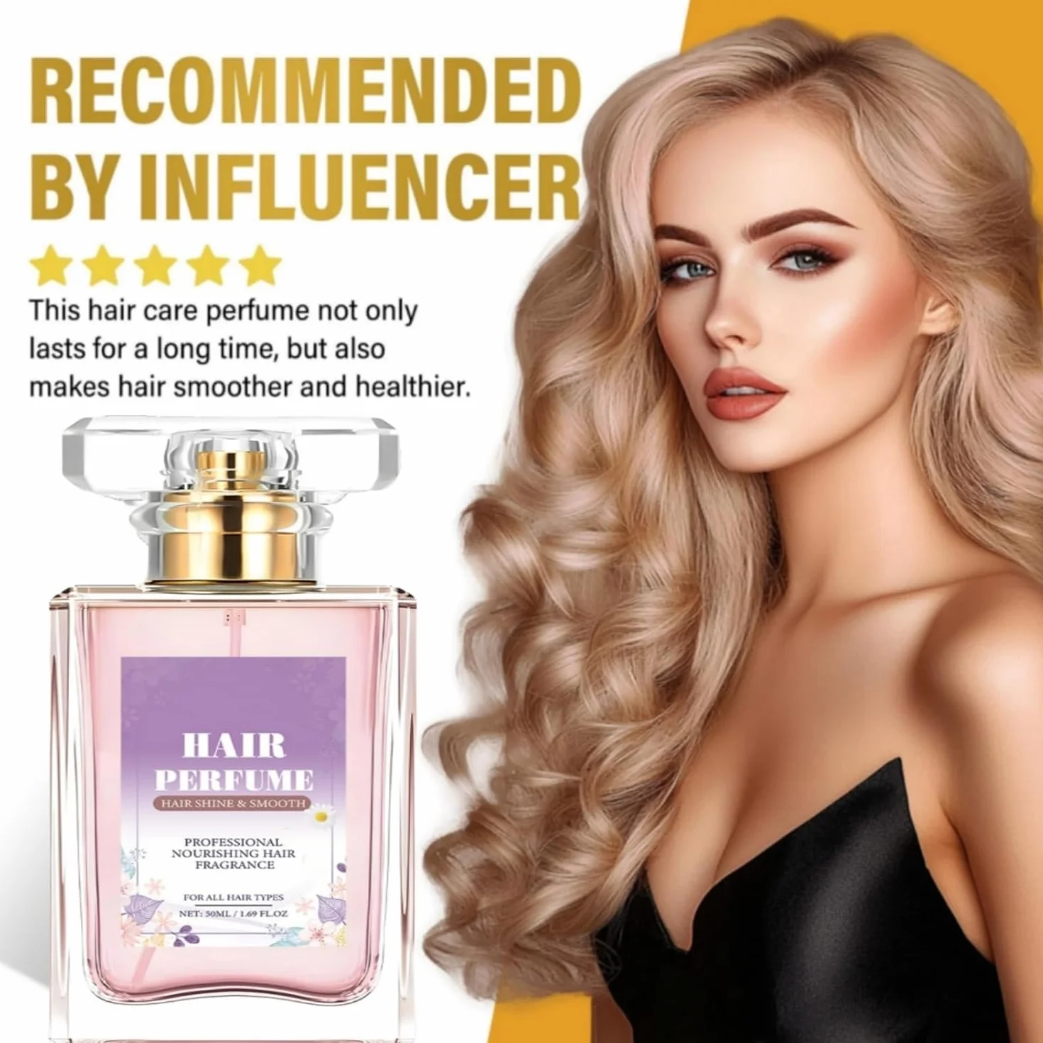 Feromonas para cabello seco y dañado, aceites esenciales