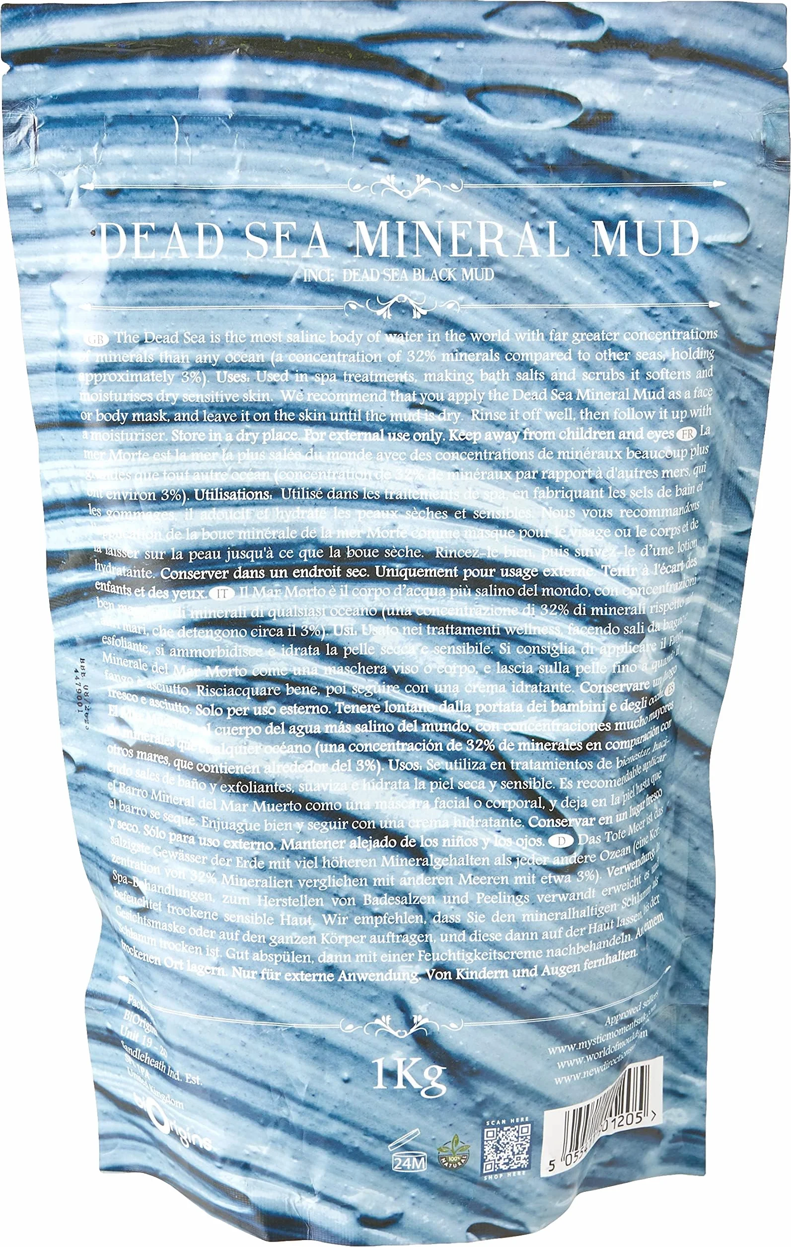 Mar Muerto Barro Mineral 1Kg