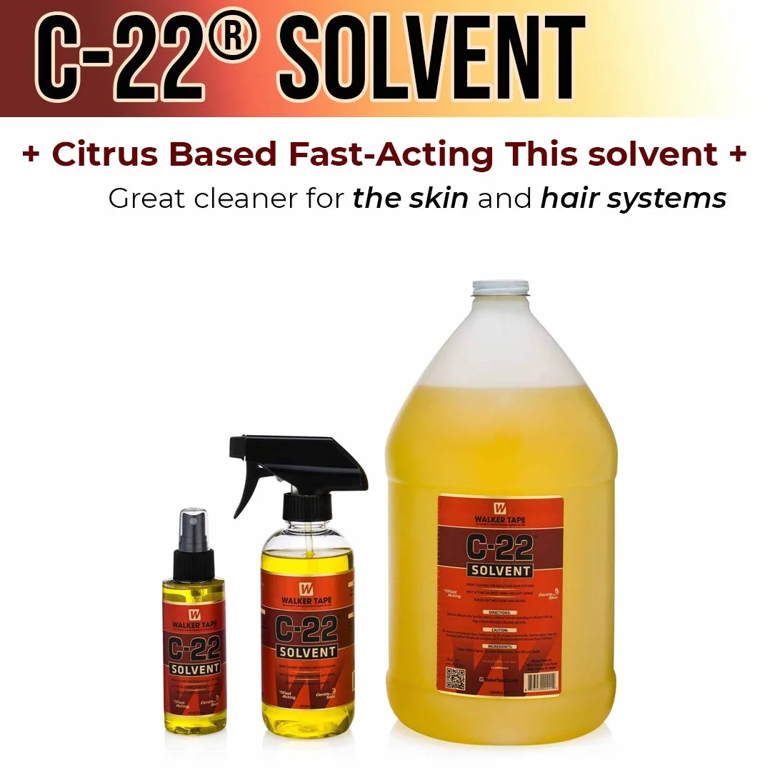 Walker's C22 Solvent 350ml Spray for Lace Wigs & Toupees
