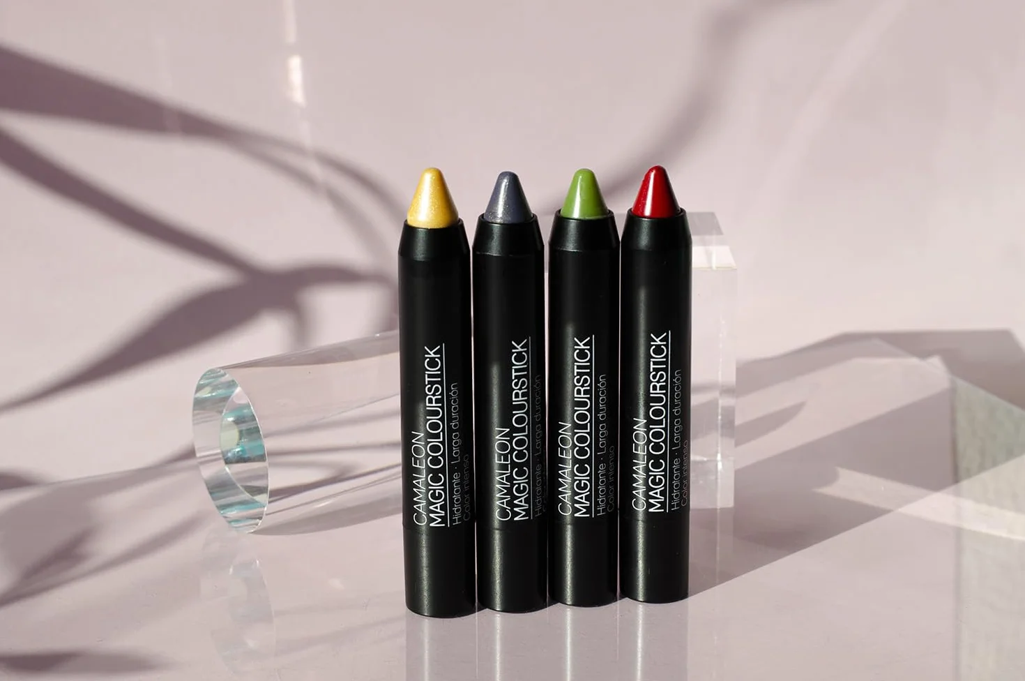 Pintalabios Larga Duración Magic Colourstick Camaleon Cosmetics Gris Rosa Intenso 1 Unidad 4gr