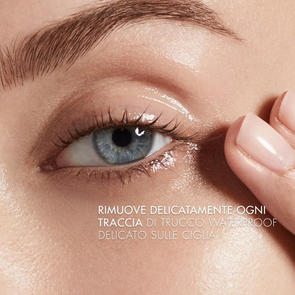Biotherm, Biocils Desmaquillante Bifásico Anticaída, Protege y Refuerza las Pestañas, Enriquecido con Madecassoside y Ácido Cítrico, Apto para Ojos Sensibles, 100 ml
