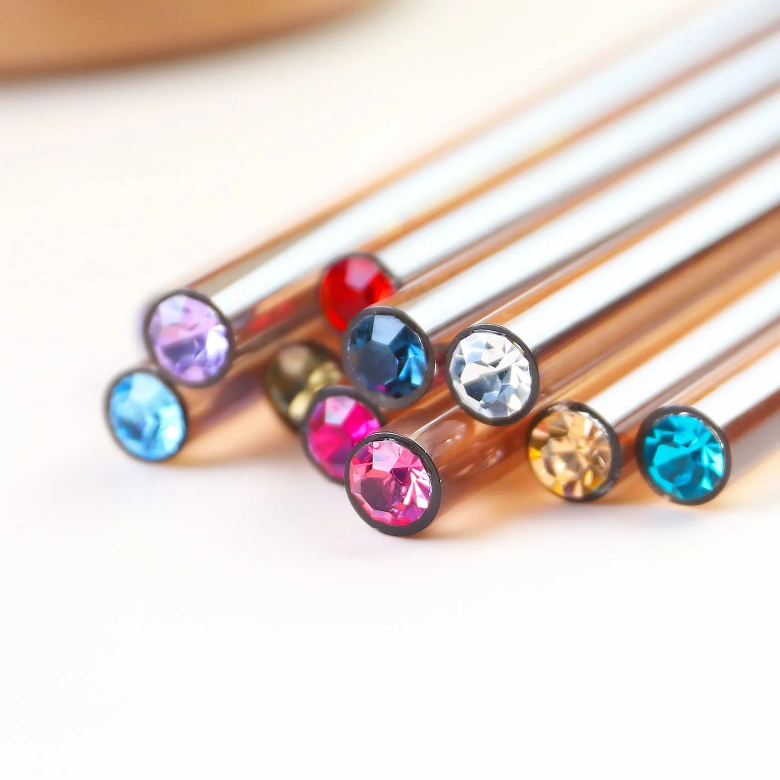 Pinceles para pintar al óleo, juego de pinceles para diseño de varilla Tawny acrílica para decoración de uñas, pluma de dibujo para tallar de cristal, pinceles para pintar en gel de fototerapia, her