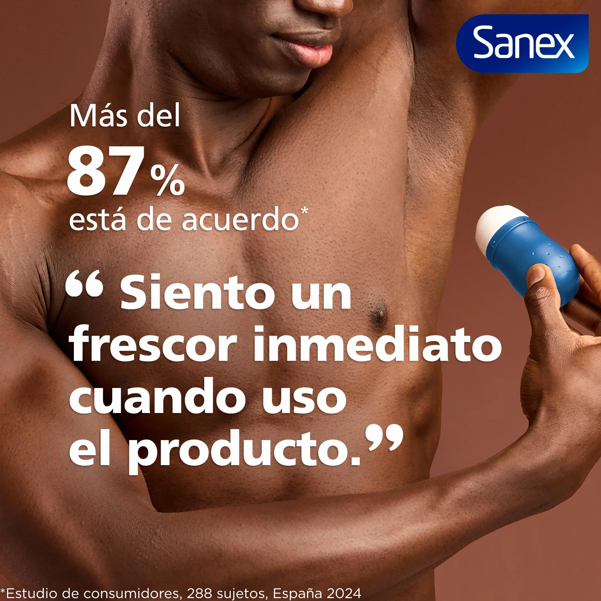Sanex Dermo+ Extra Control Desodorante Antitranspirante Roll-On 72 Horas 6x50 ml