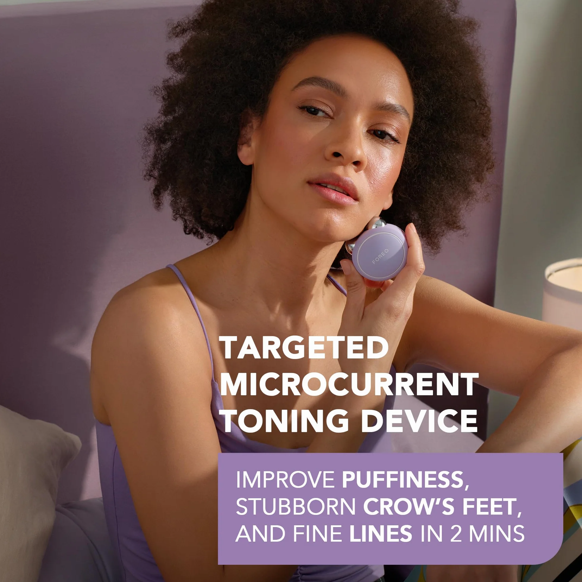 FOREO BEAR mini Masajeador facial eléctrico de microcorrientes Lifting facial no invasivo