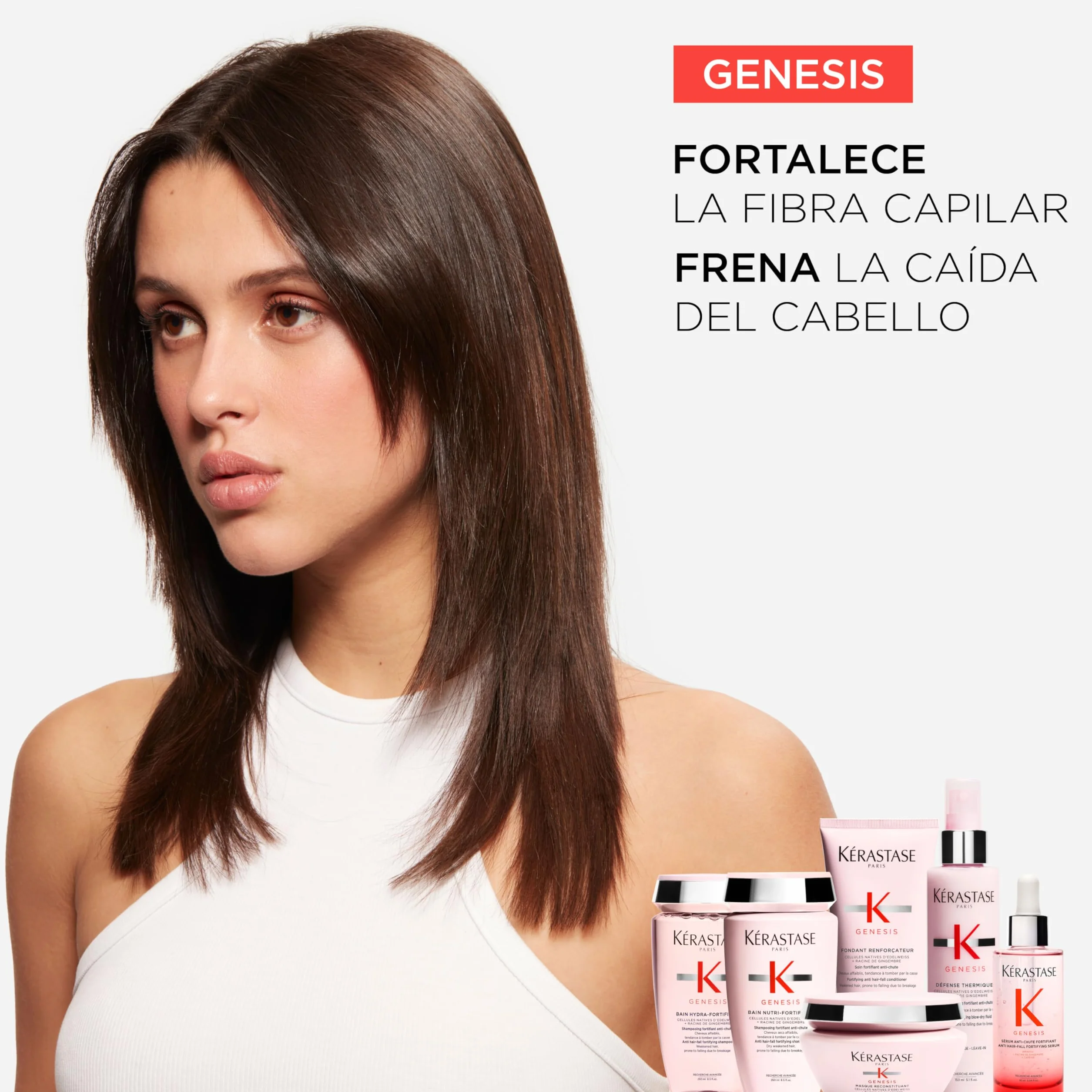 Kérastase Genesis Sérum Anti-Chute Fortifiant Tratamiento Anticaída (Tamaño Mini) 30ml