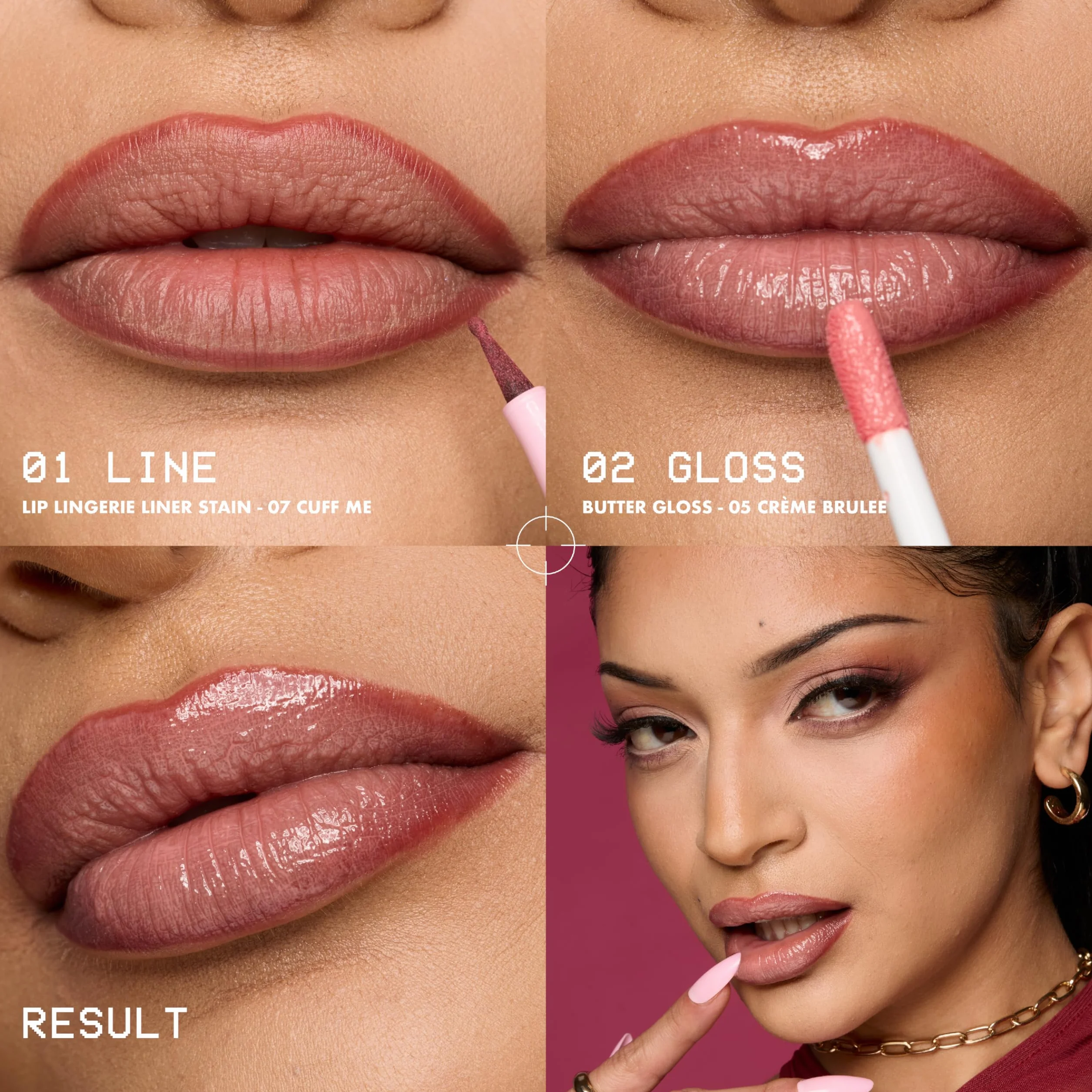 NYX Professional Makeup Lip Lingerie Liner Stain Delineador de Labios Waterproof After Hours