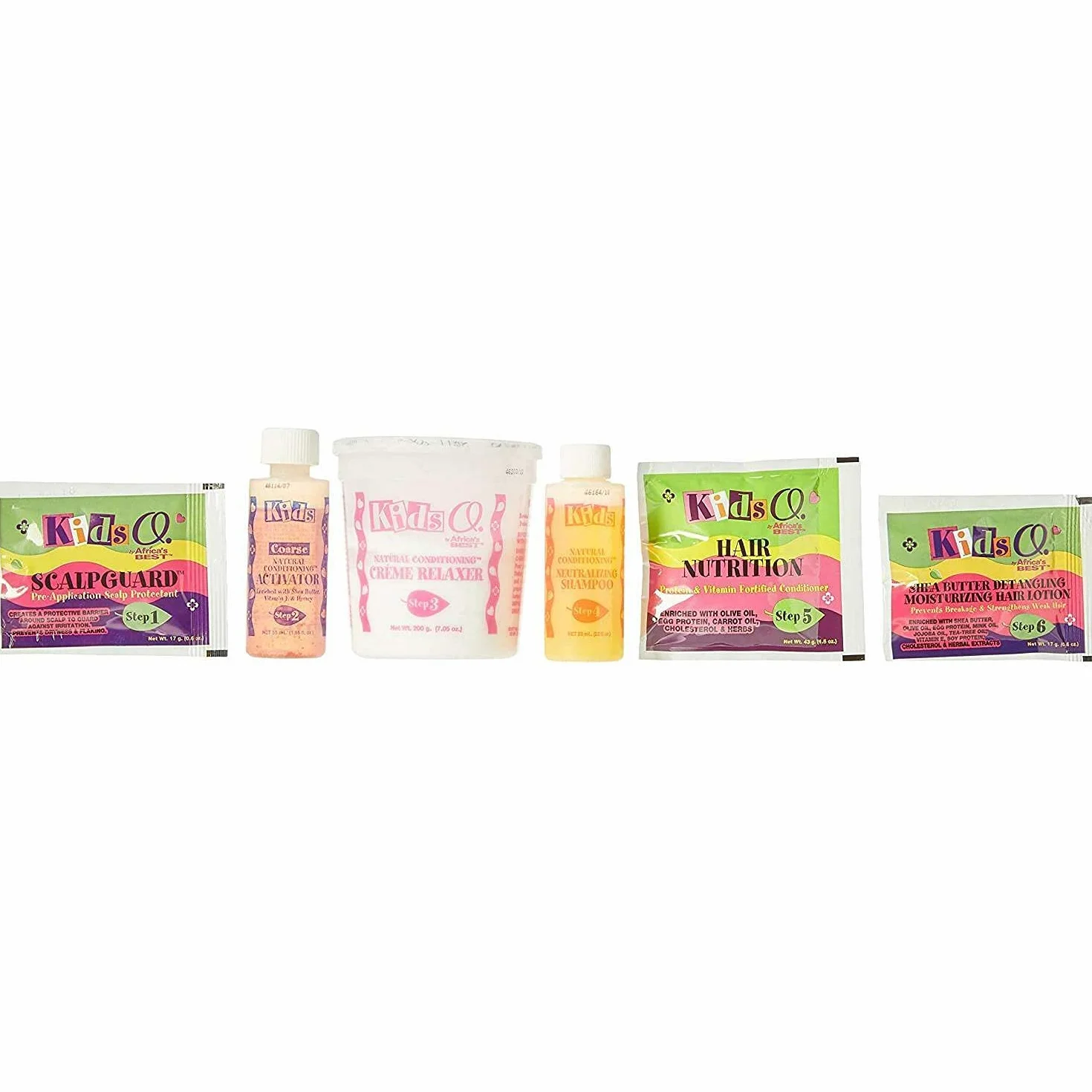 Africa's Best Kids Organics Relaxer Super Coarse Crema suavizante para niños