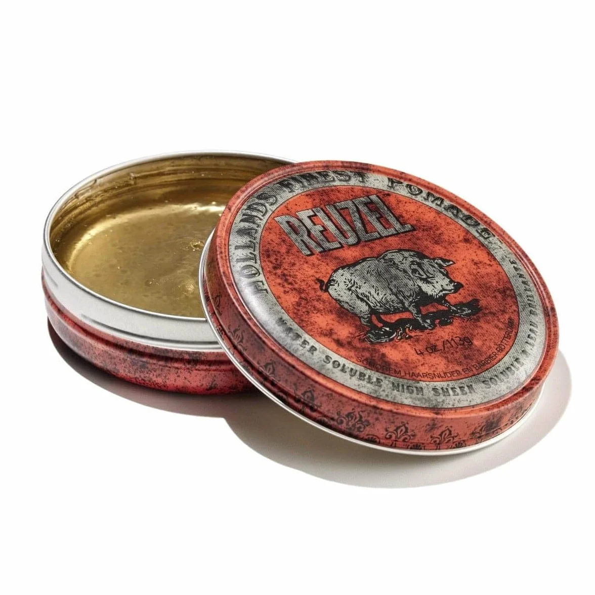 Reuzel Pomada para el pelo a base de agua, fijación duradera, 113 g