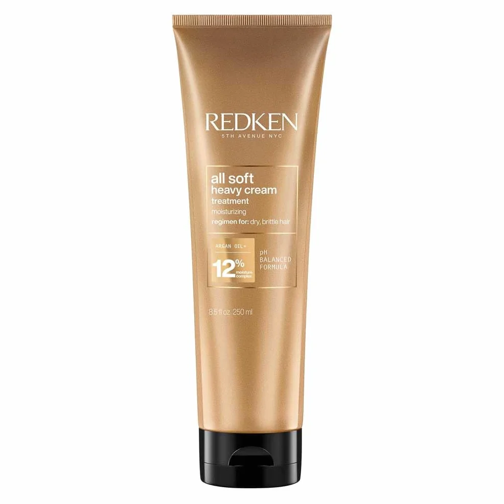 Redken All Soft Mascarilla Hidratante con Aceite de Argán para Cabello Seco y Frágil 250 ml
