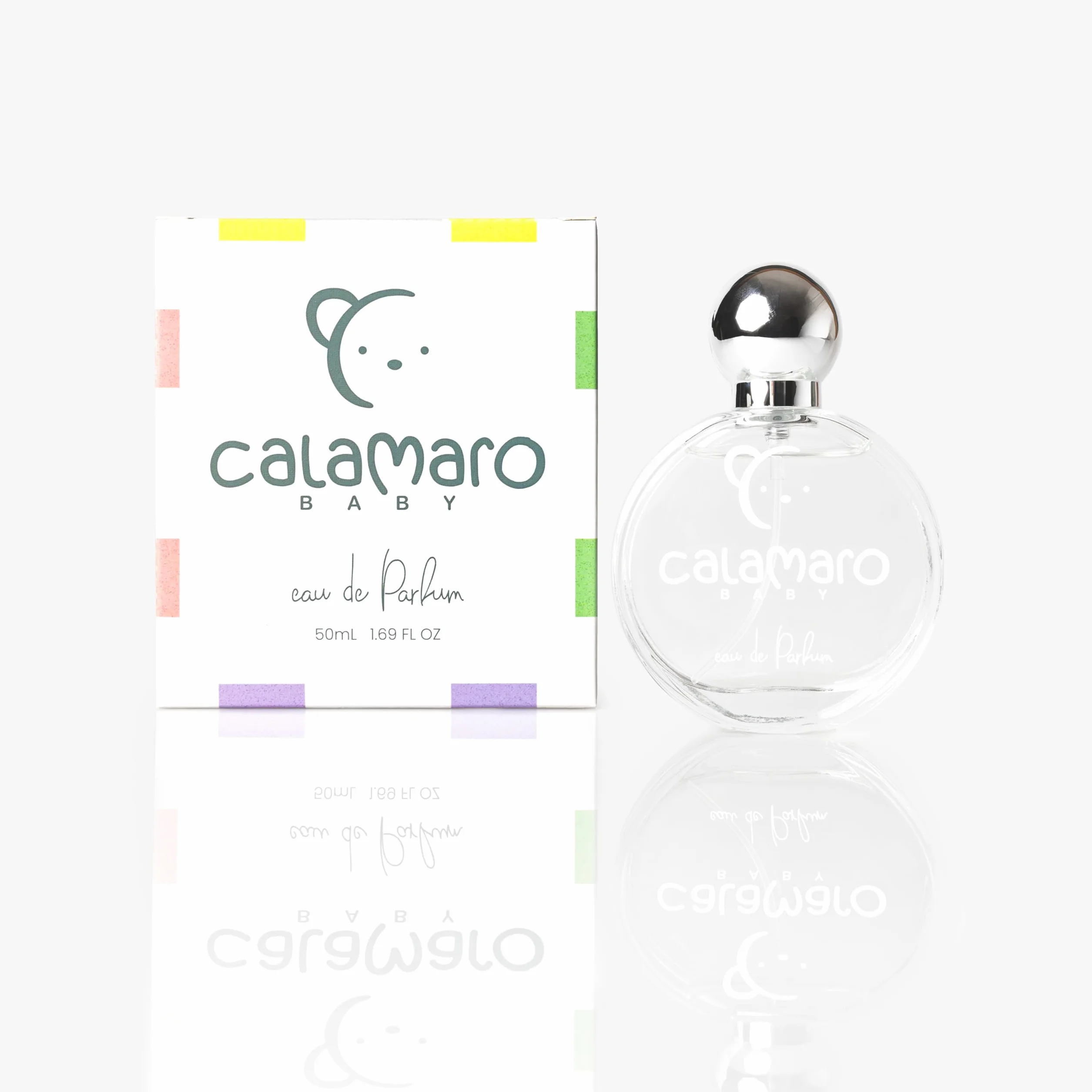 Calamaro Baby Eau de Parfum 50 ml Perfume Infantil Unisex Made in Spain Fragancia Cítrica Floral para Bebé