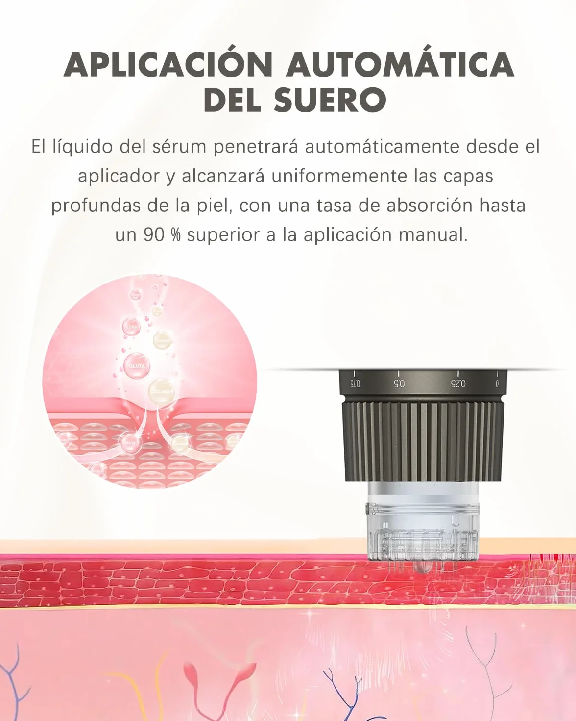 Dr.Pen H3 Hydra Pen Microneedling Pen - Microagujas Automáticas Profesionales con 12 Cartuchos