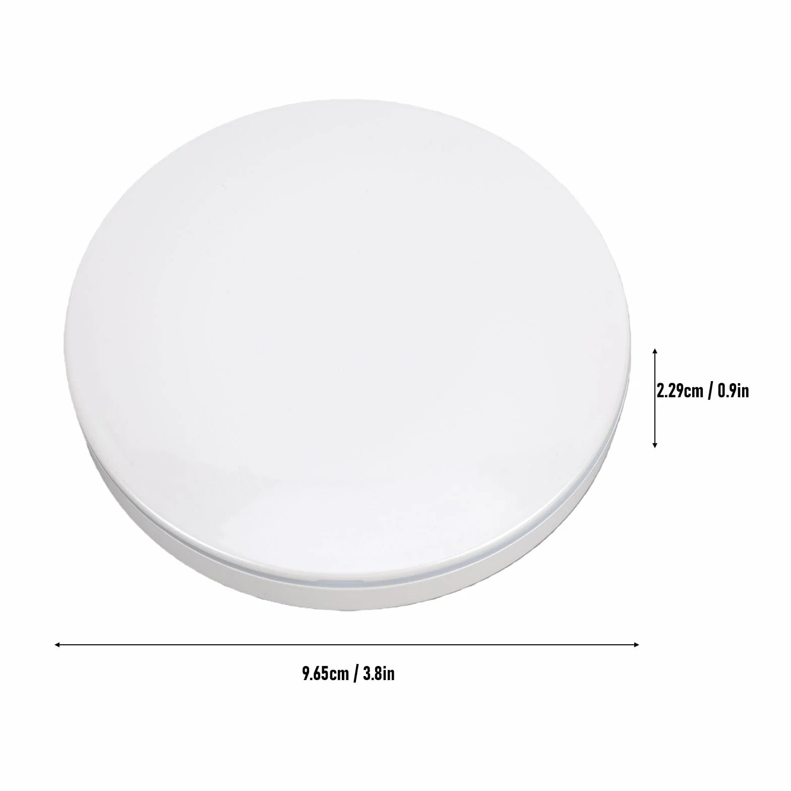 Tosuny Espejo de Cámara UV para Prueba de Protector Solar y Detección de SPF, Espejo de Maquillaje con Aumento 2X y Luz LED
