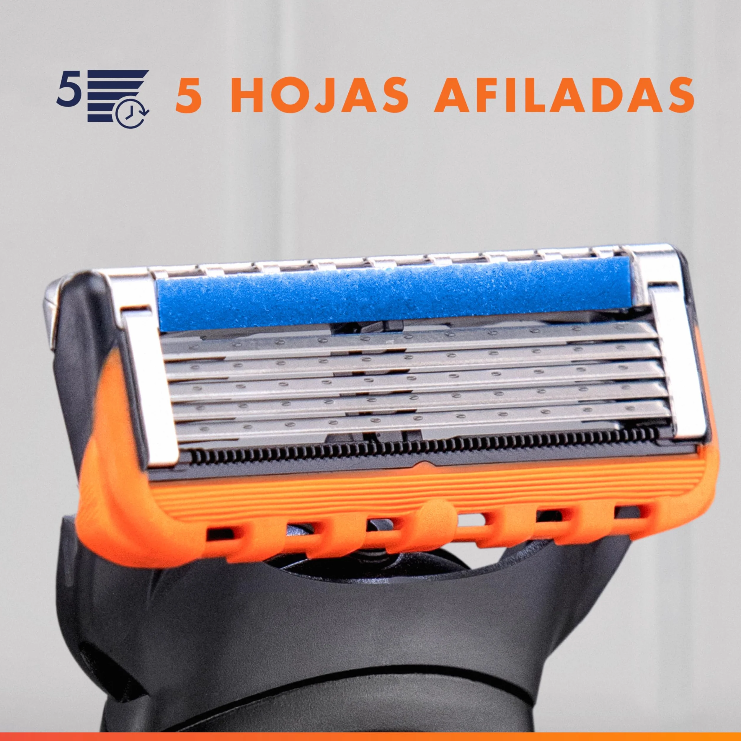 Gillette Fusion5 Power Maquinilla de Afeitar para Hombre con 12 Cuchillas