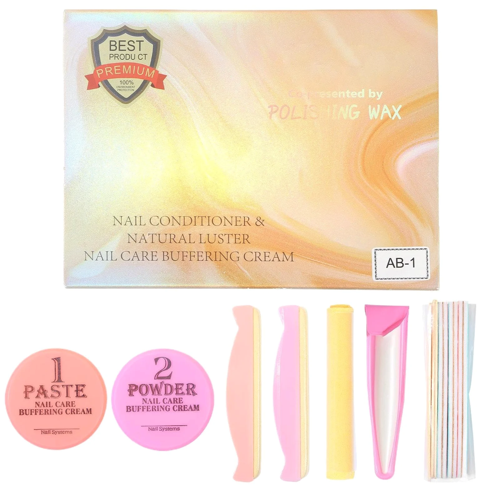 Kit de Cuidado de Uñas Con Pulidora De Y Utensilios De Belleza | Juego De Herramientas Para Cuidado Nutritivo De Uñas Para Mujeres Niñas Principiantes Salón en Casa Citas Boda Diario Fotos