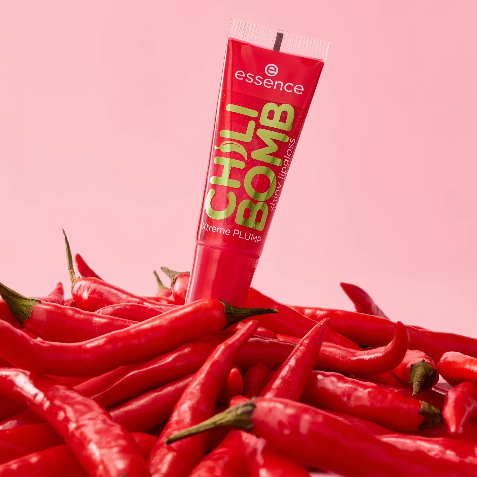 essence Brillo de labios CHILI BOMB, volumen, natural, 10ml