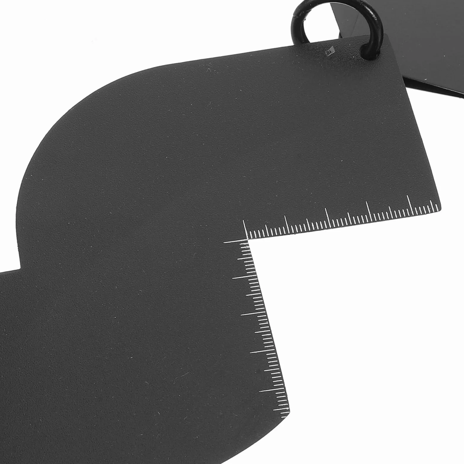 Mikikit Tarjeta de Peinado para Barba y Cabello Plantilla Guía Medición Herramienta de Diseño Reutilizable