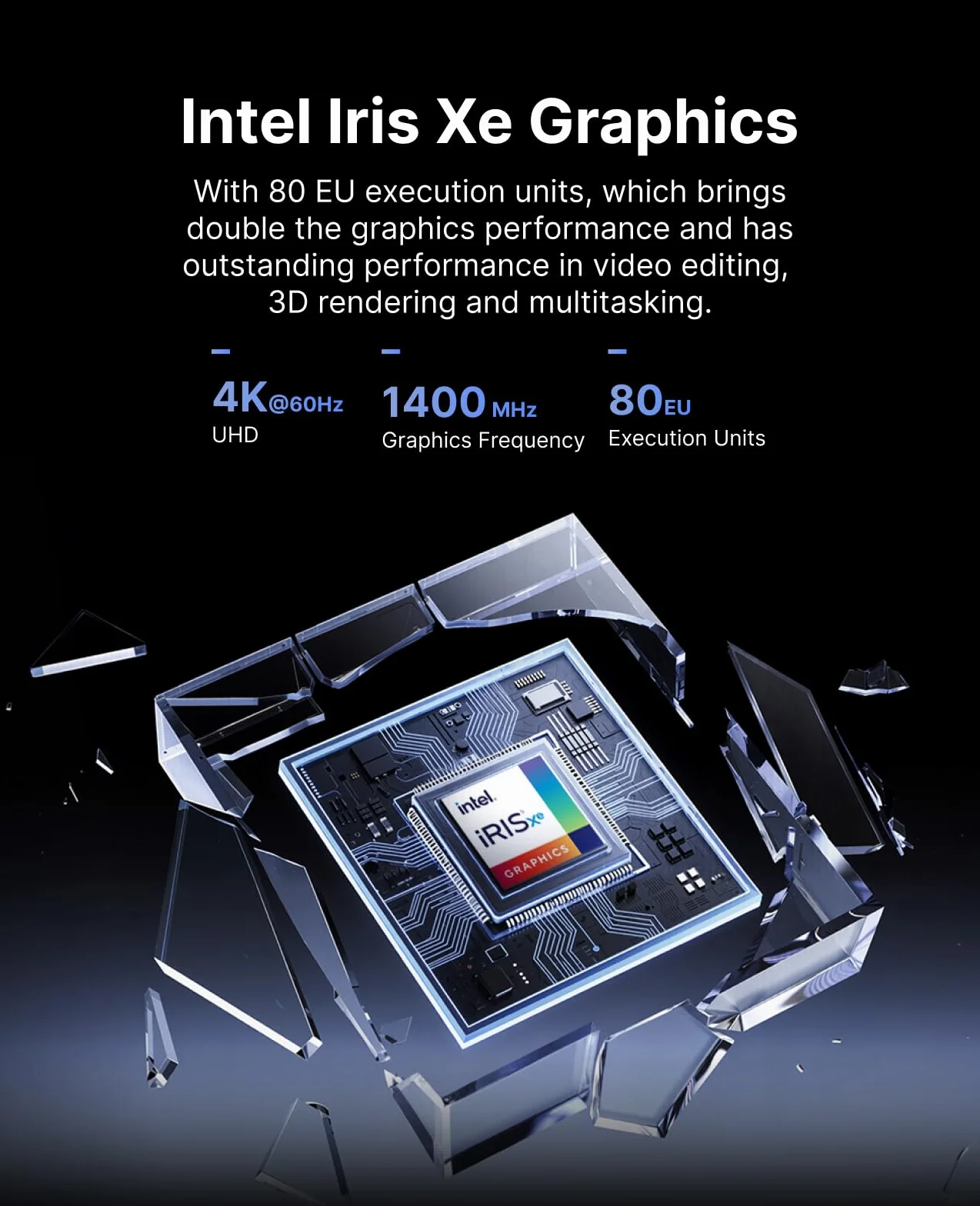 NiPoGi CK10 Mini PC Intel i5-12600H 16GB DDR4 512GB M.2 NVMe SSD 2xHDMI+VGA 4K Triple Display WiFi 6 BT 5.2