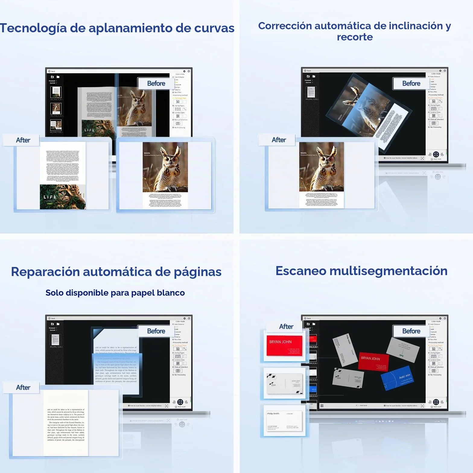 CZUR Aura Pro Escáner de Libros Plegable, OCR, A3, macOS, Windows