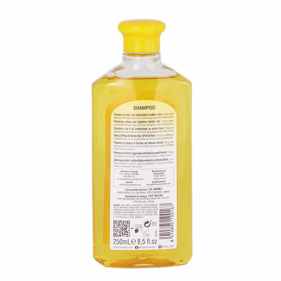 Camomila Intea Champú Profesional Reflejos Rubios Dorados 250 ml