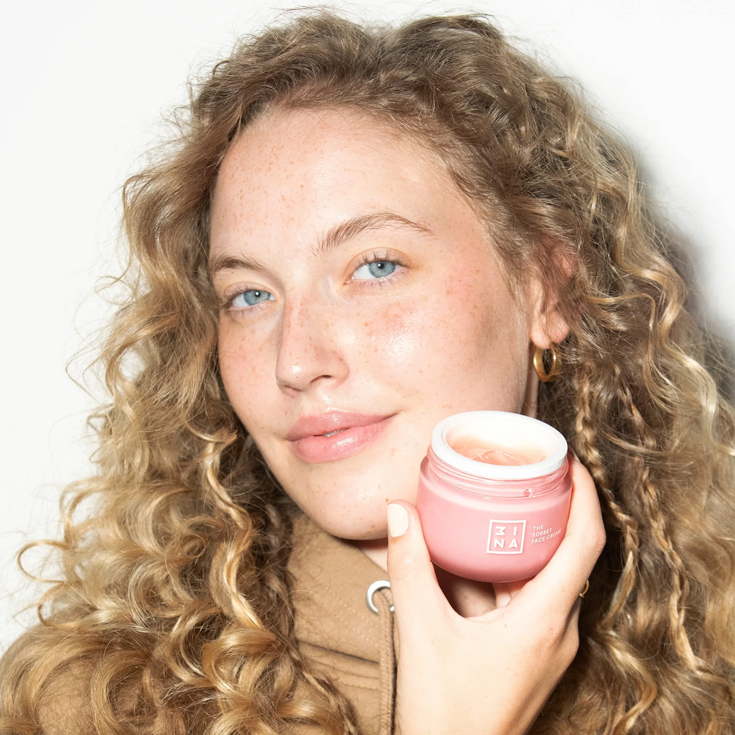 3INA MAKEUP - The Sorbet Cream + The Every Single Day SPF50 - Crema Facial Hidratante con Niacinamida - Protector Solar Facial SPF 50 con Ácido Hialurónico - Todo Tipo de Pieles - Vegan - Cruelty Free