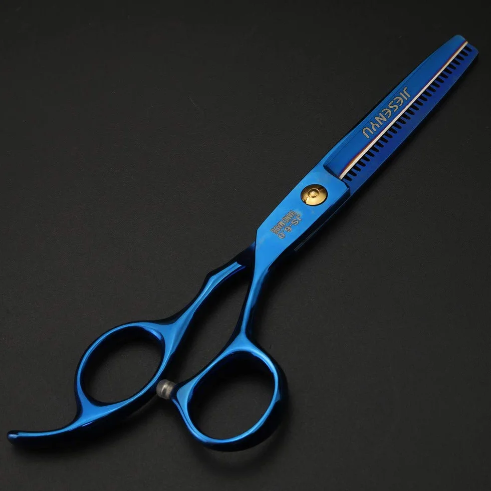 Tijeras de peluquería profesional de acero japonés 440C 24 cm Juego