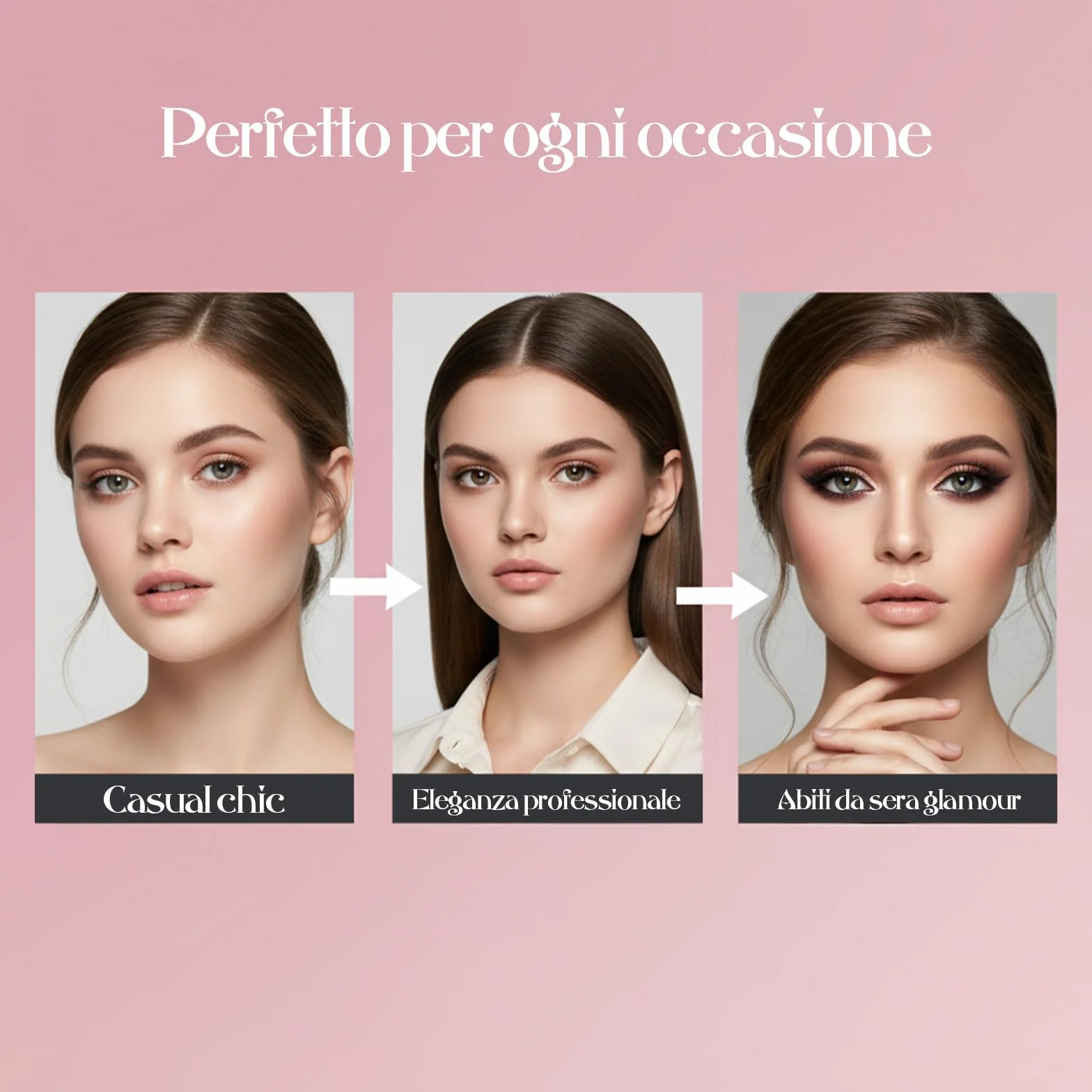 VEGCOO Cluster Lashes 640 Unds 30+40+50+60D Pestañas Postizas Naturales Individuales Tipo Racimo Ruso (8-16 mm)