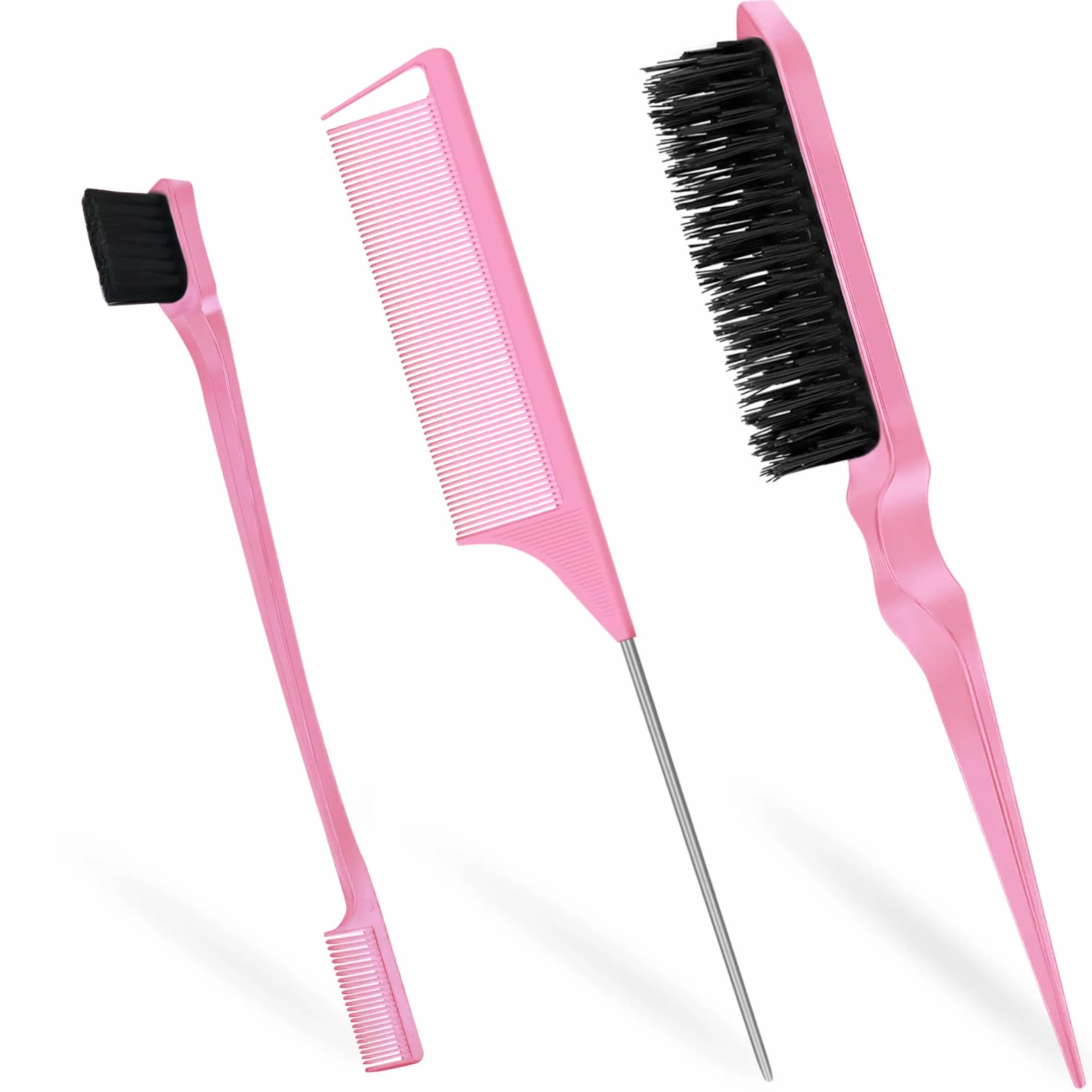 Qufiiry cepillo para trenzas y pelo 3 unidades para peluquería
