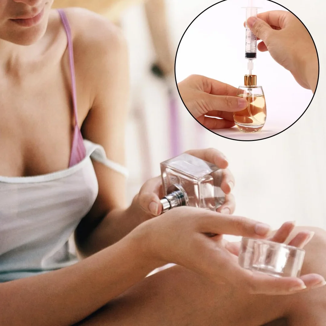 Bomba de Recarga de Perfume, 2 PCS Herramientas de Transferencia de Plástico para Botella de Spray