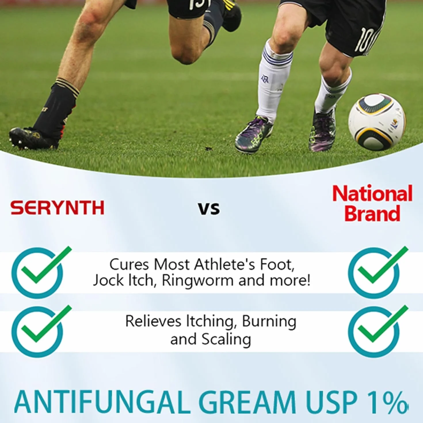 Crema Antifúngica 30g para Aliviar Picazón, Eczema, Pie de Atleta - Tratamiento Eficaz